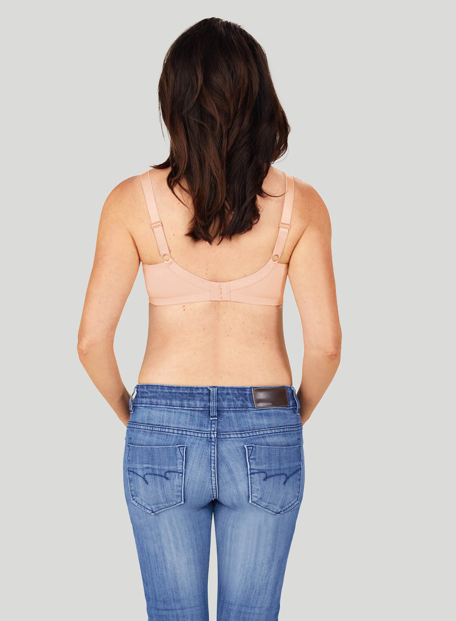 Amoena: Nancy Soft Cup Front Opening Mastectomy Bra Blush - Image 3