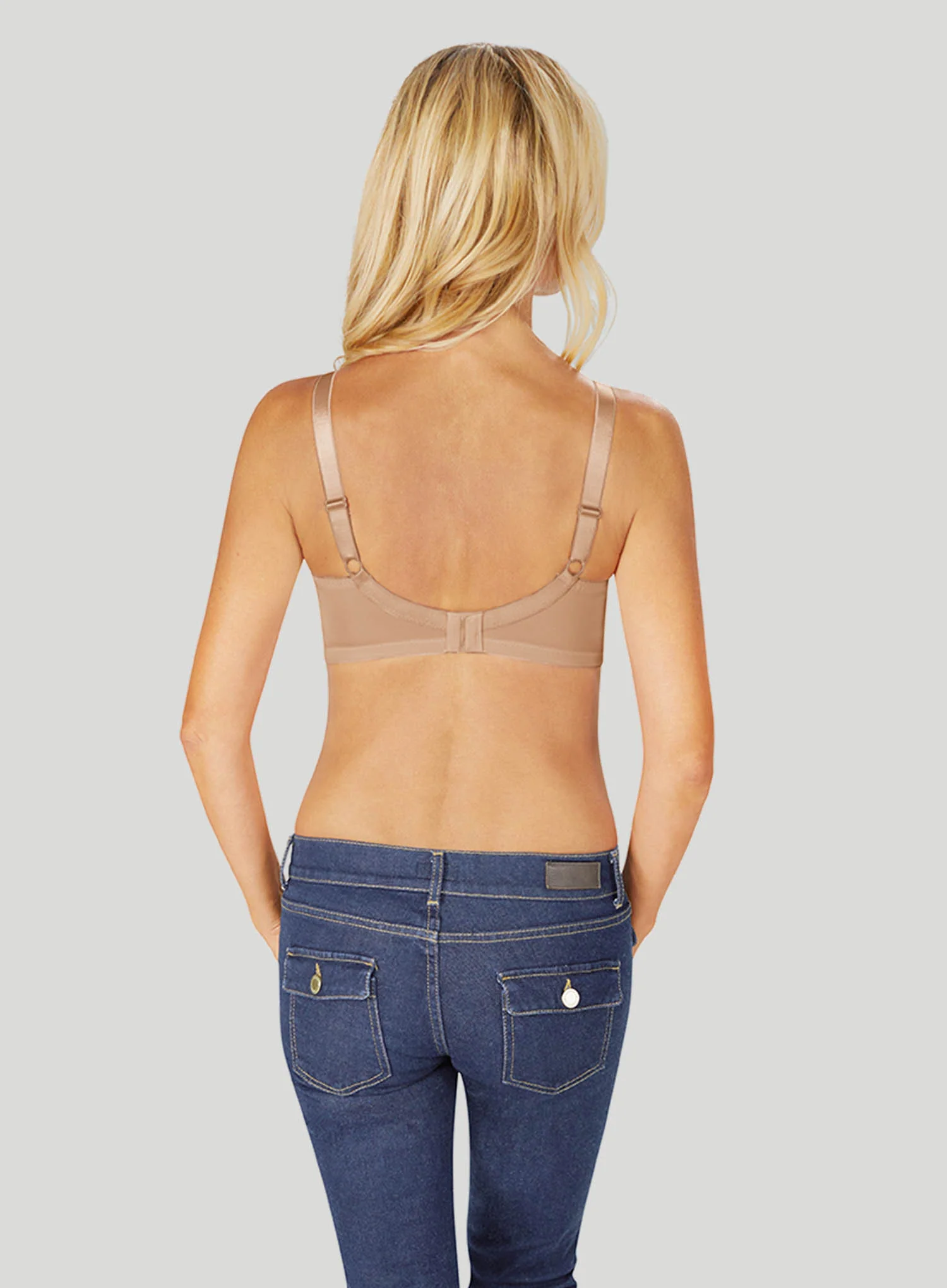 Amoena: Nancy Soft Cup Mastectomy Bra Light Sand - Image 2