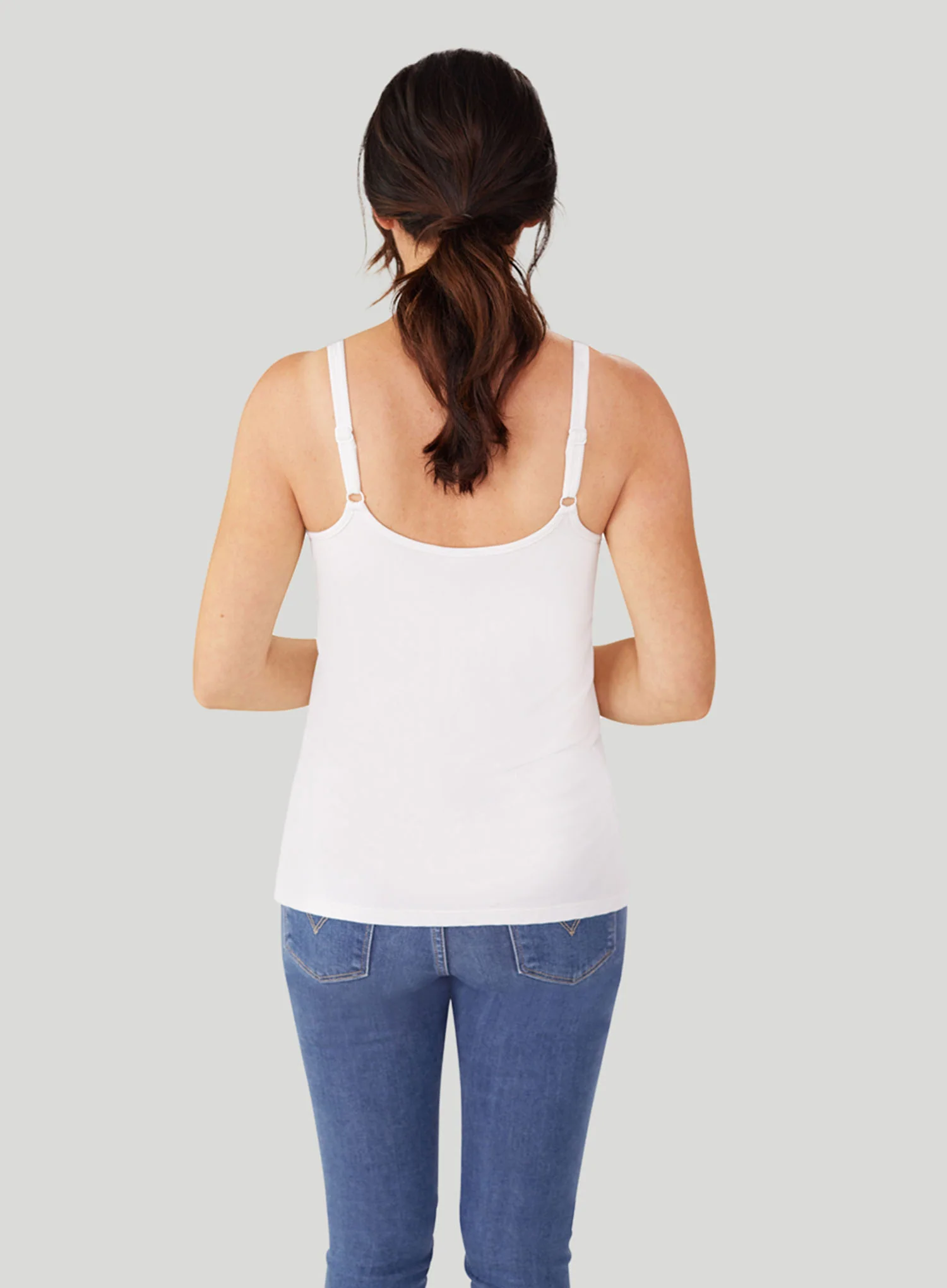 Amoena: Valletta Mastectomy Singlet White - Image 2