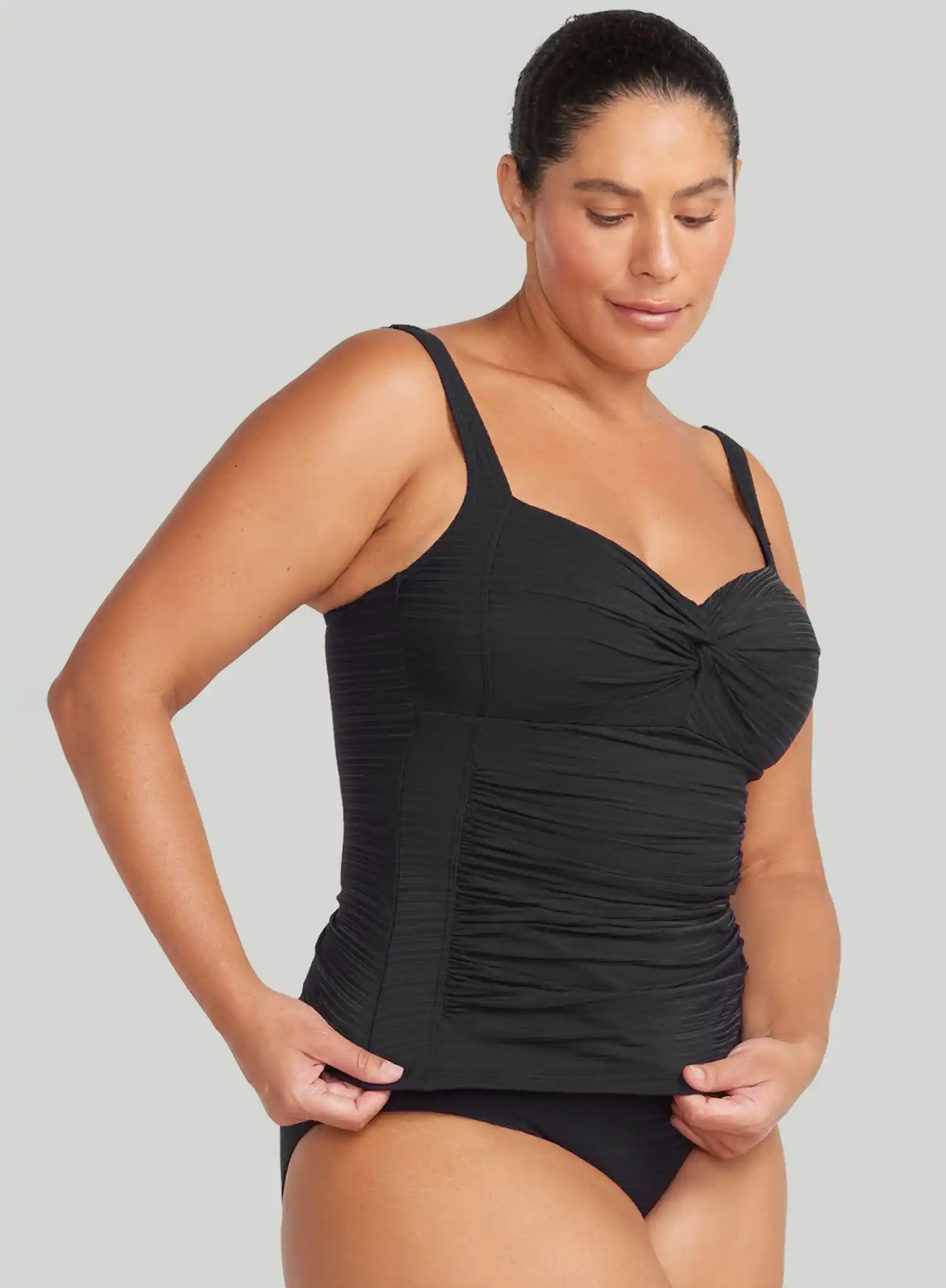 Artesands: Aria Botticelli Tankini Top Black - Image 3
