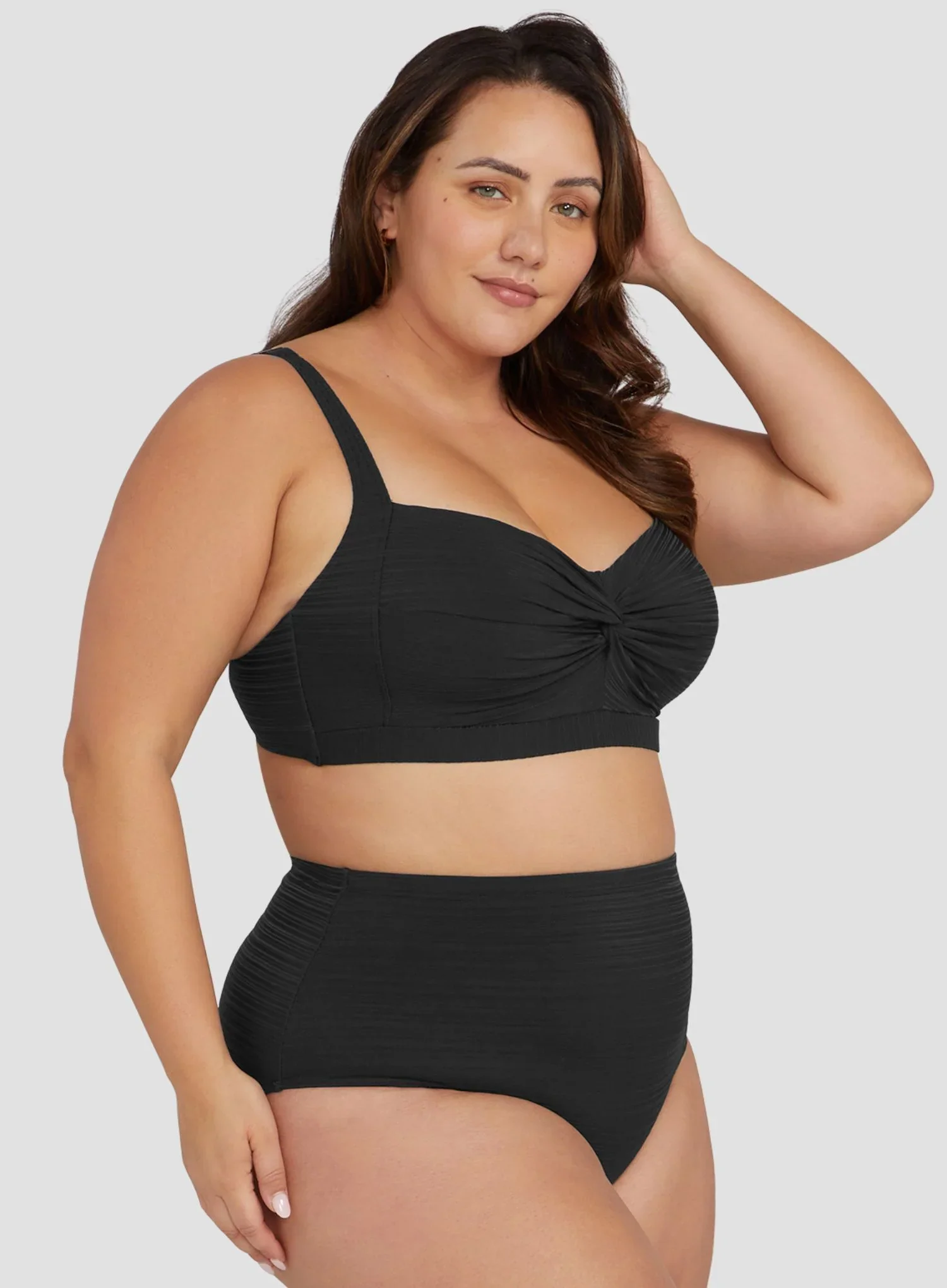 Artesands: Aria Renoir High Waist Swim Pant Black - Image 4