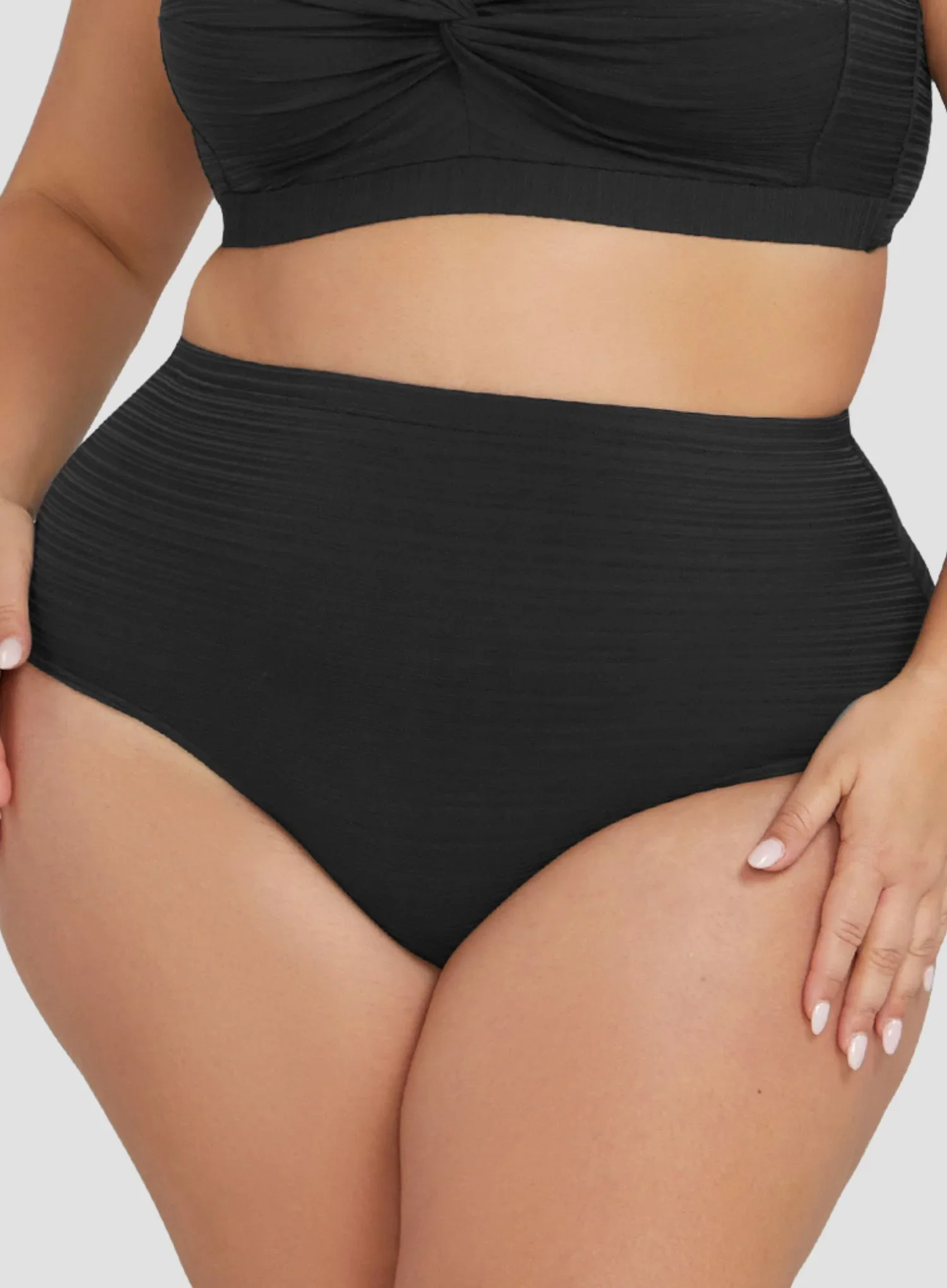 Artesands: Aria Renoir High Waist Swim Pant Black - Image 5