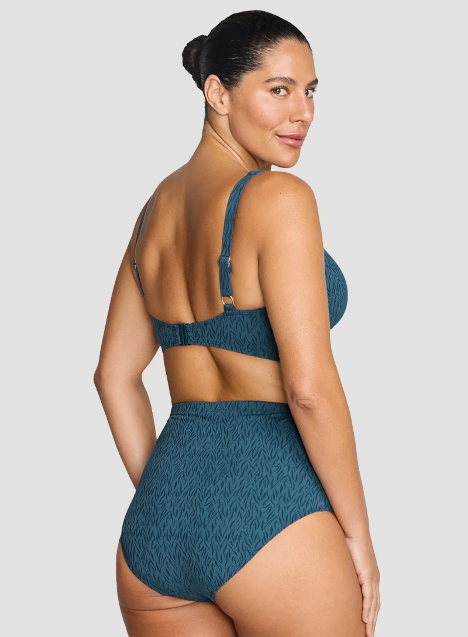 Artesands: Minque Renoir High Waisted Swim Pant Dark Slate - Image 3