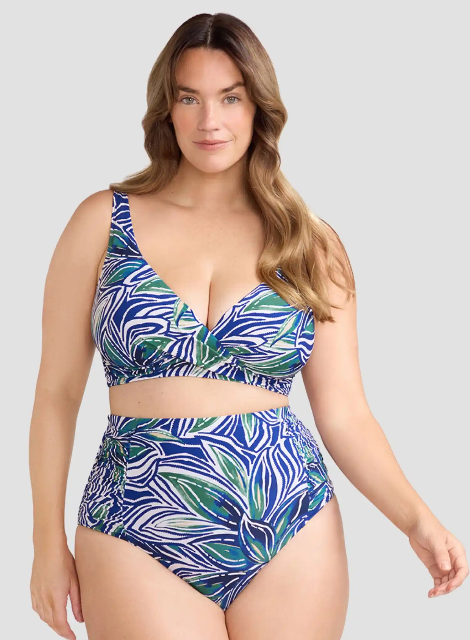 Artesands: Palmeline Botticelli High Waist Swim Pant Navy - Image 2