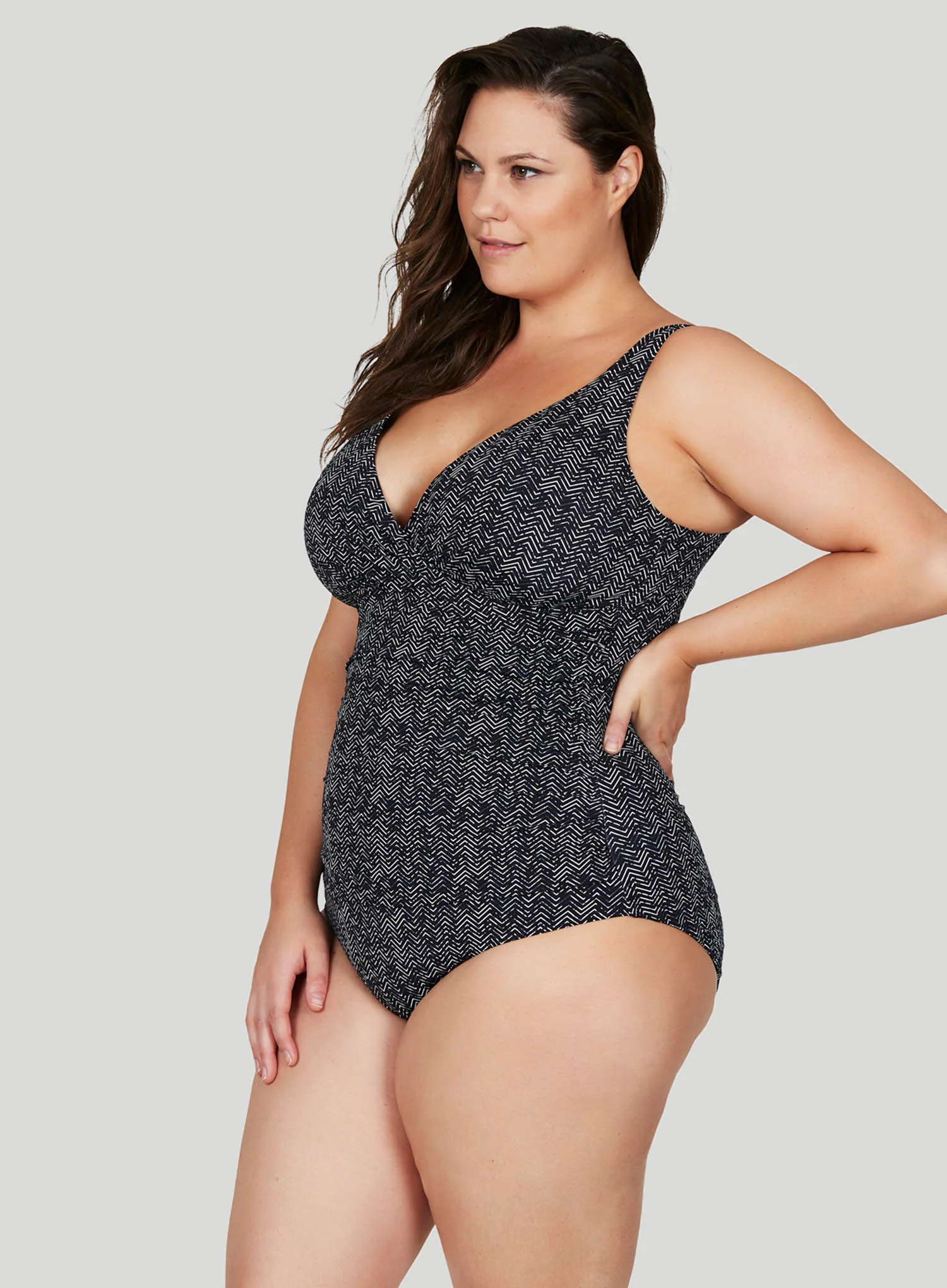 Artesands: Zig Zag Delacroix Swimsuit Black - Image 3