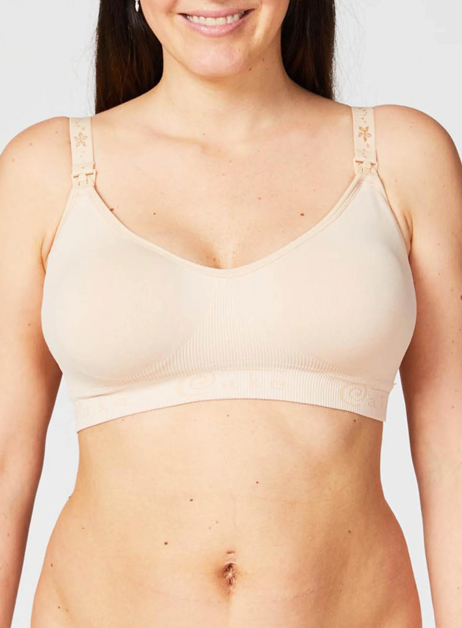 Cake Maternity: Rock Candy Seamless Bra Nude - Image 4