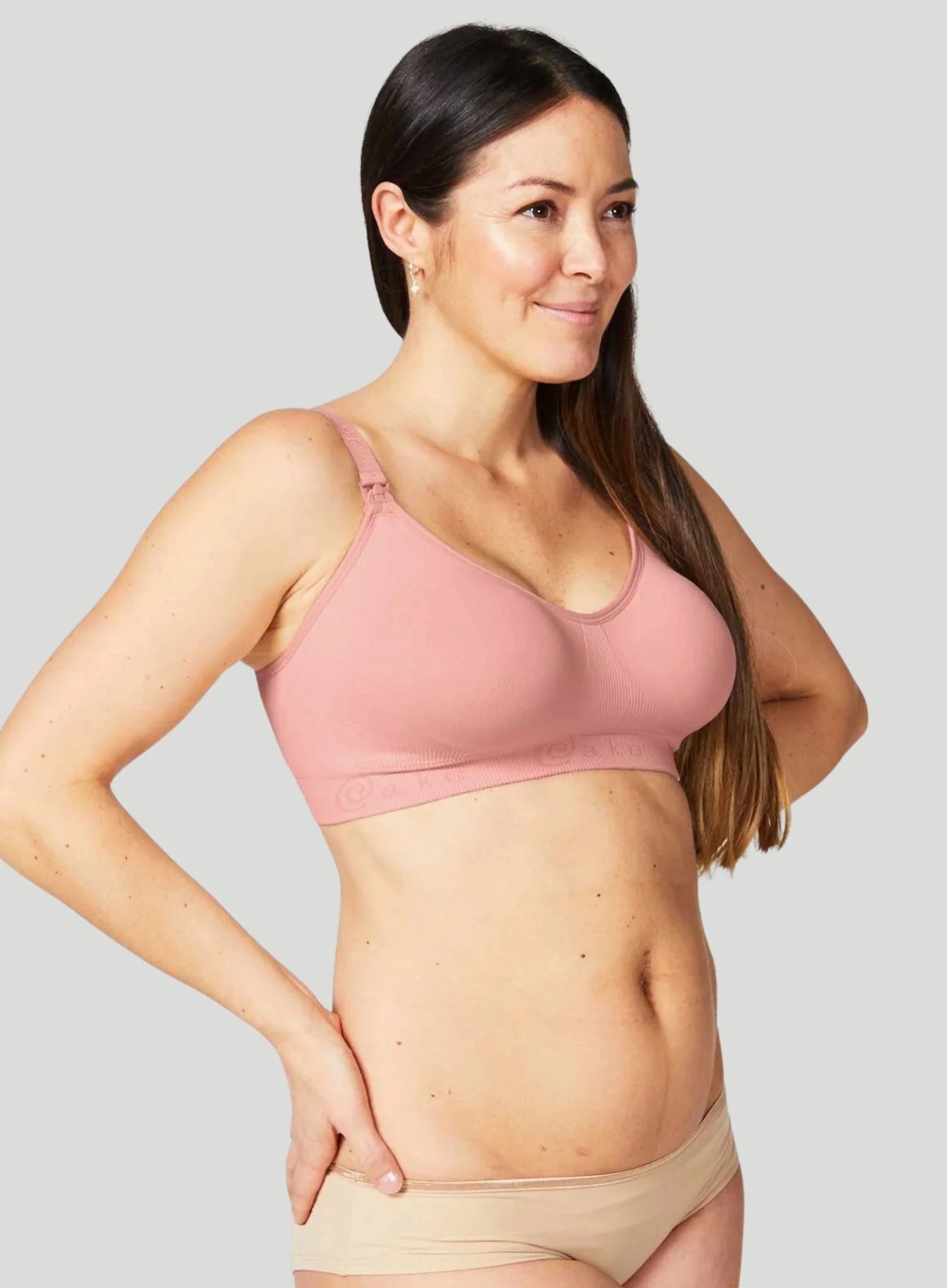 Cake Maternity: Rock Candy Seamless Bra Rosewood - Image 2