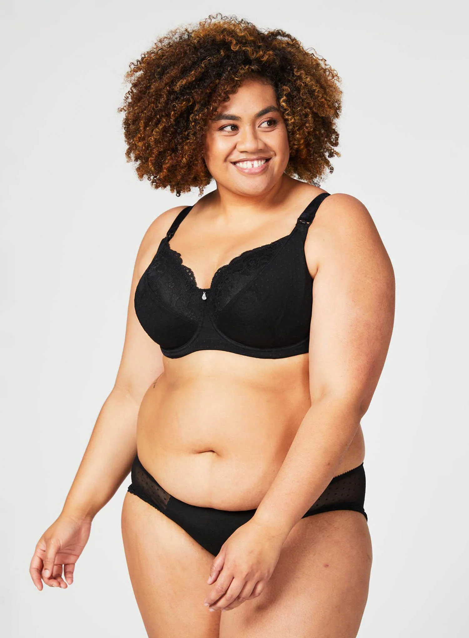 Cake Maternity: Timtams Bikini Brief Black