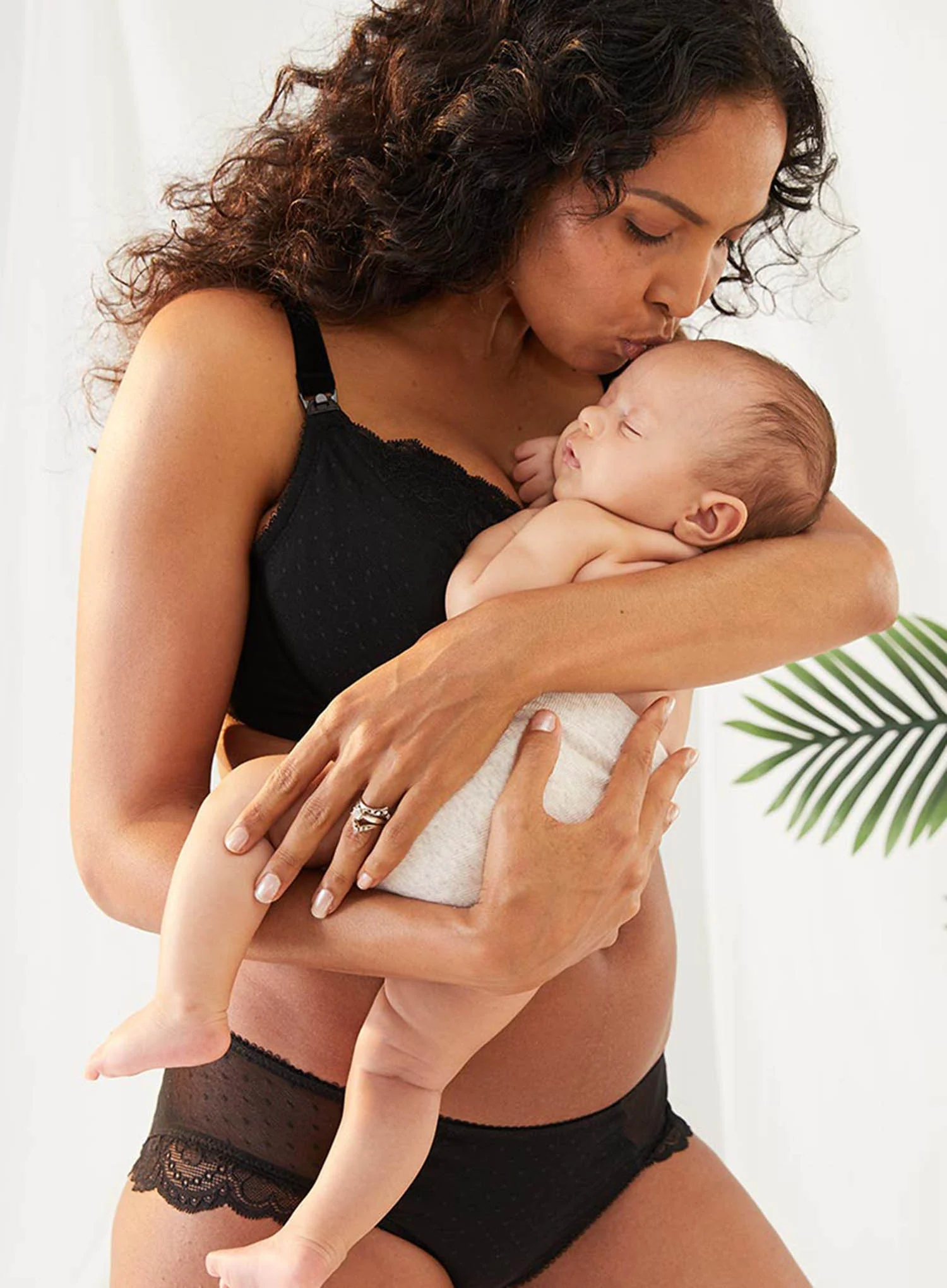 Cake Maternity: Timtams Bikini Brief Black - Image 2