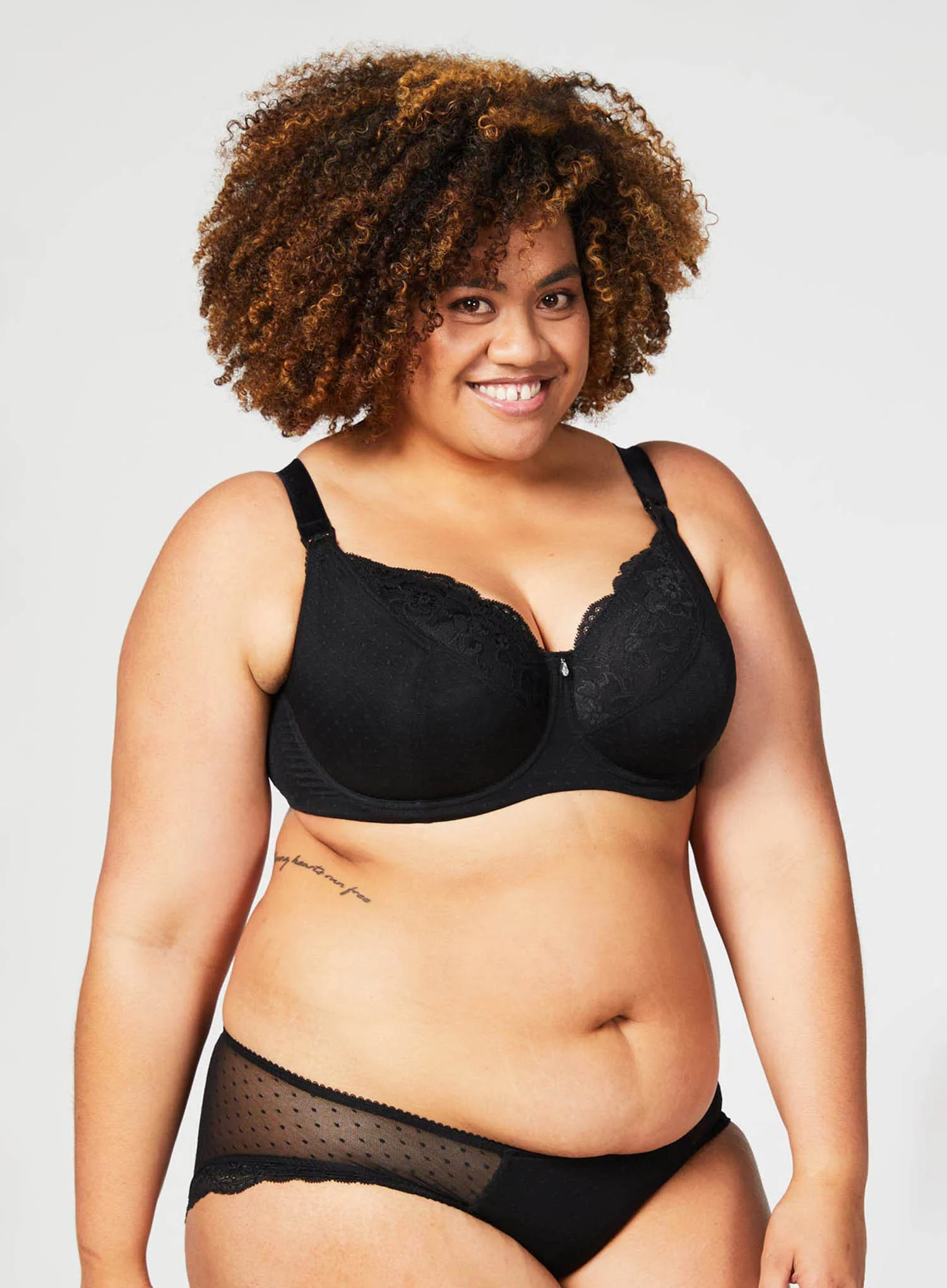 Cake Maternity: Timtams Bikini Brief Black - Image 4