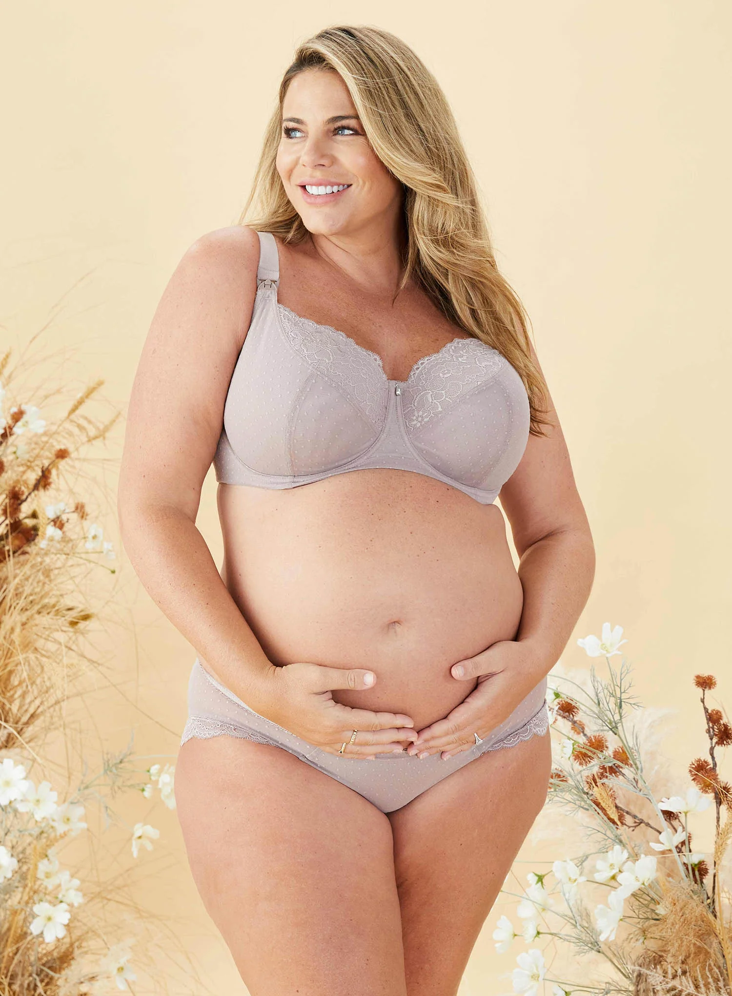 Cake Maternity: Timtams Bikini Brief Taupe - Image 4