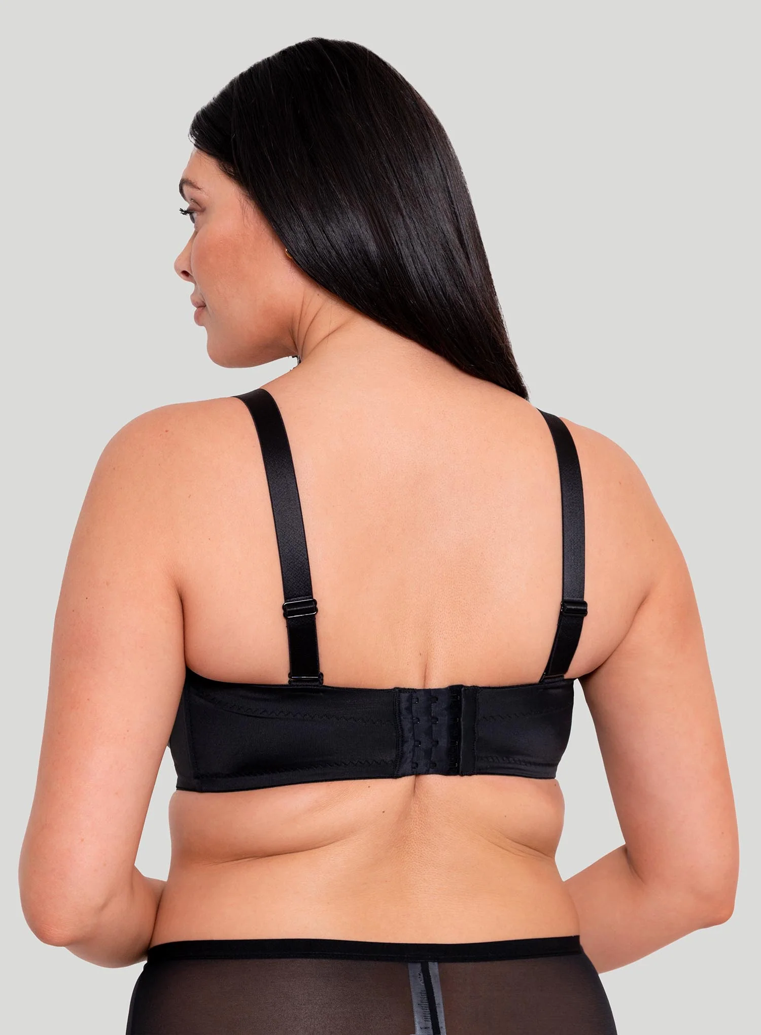 Curvy Kate: Luxe Strapless Bra Jet Black - Image 3