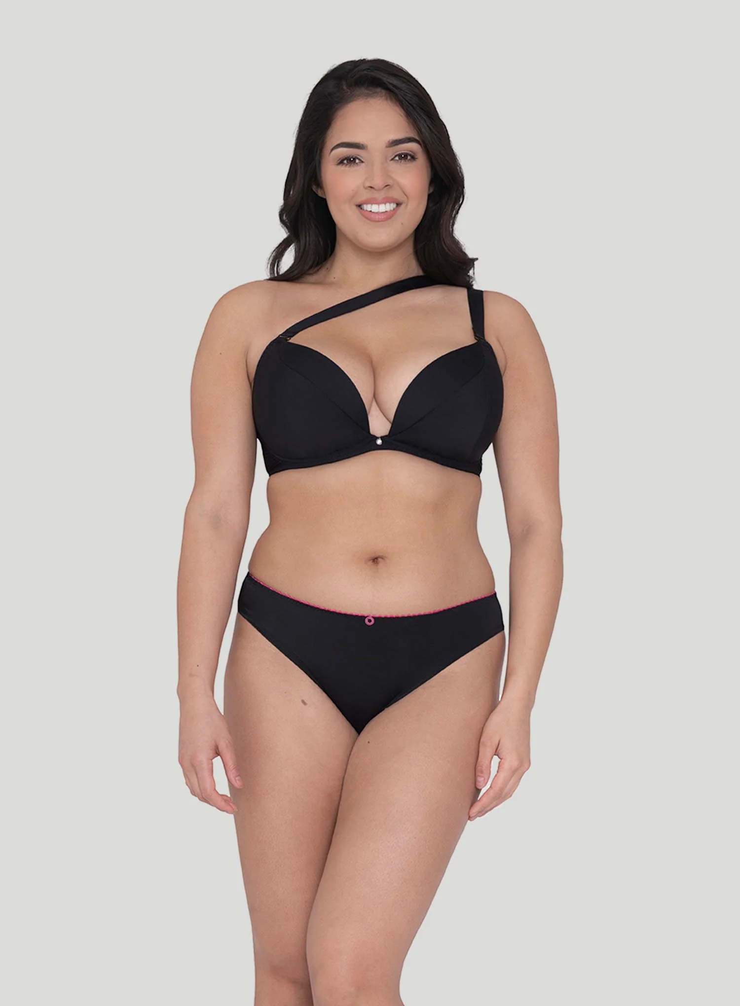 Curvy Kate: Superplunge Multiway Bra Black - Image 2