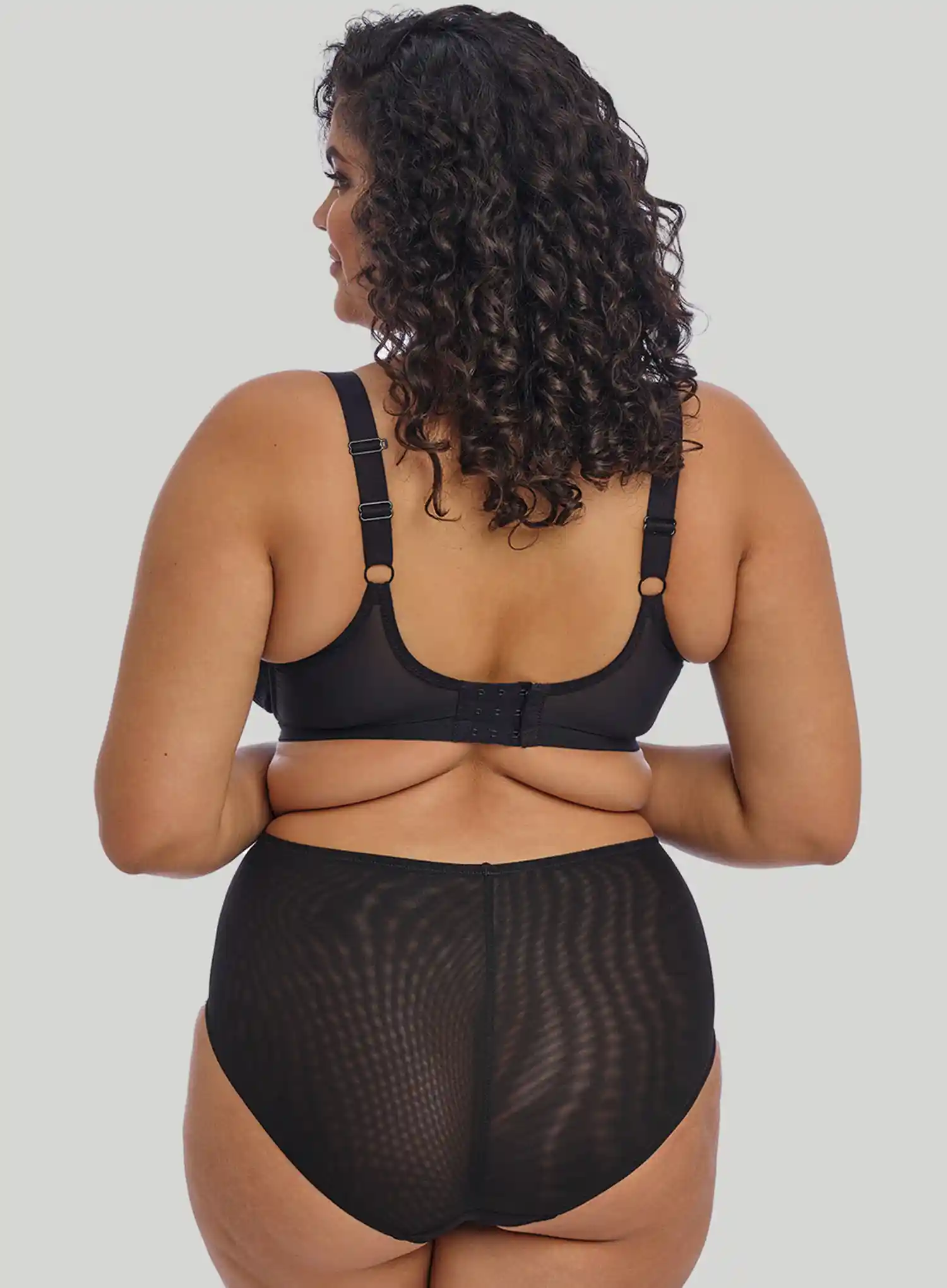 Elomi: Brianna Full Brief Black - Image 2