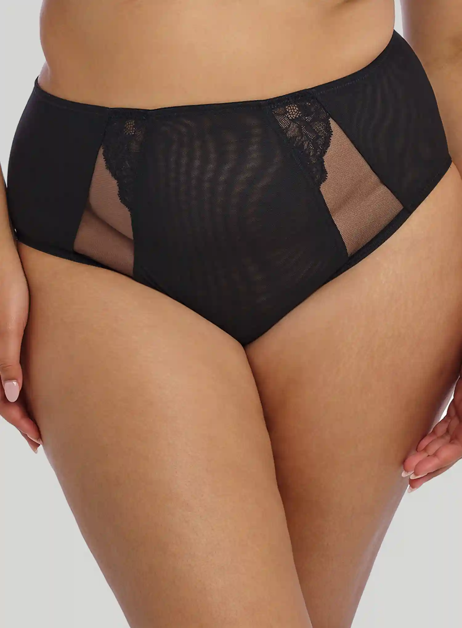Elomi: Brianna Full Brief Black - Image 4