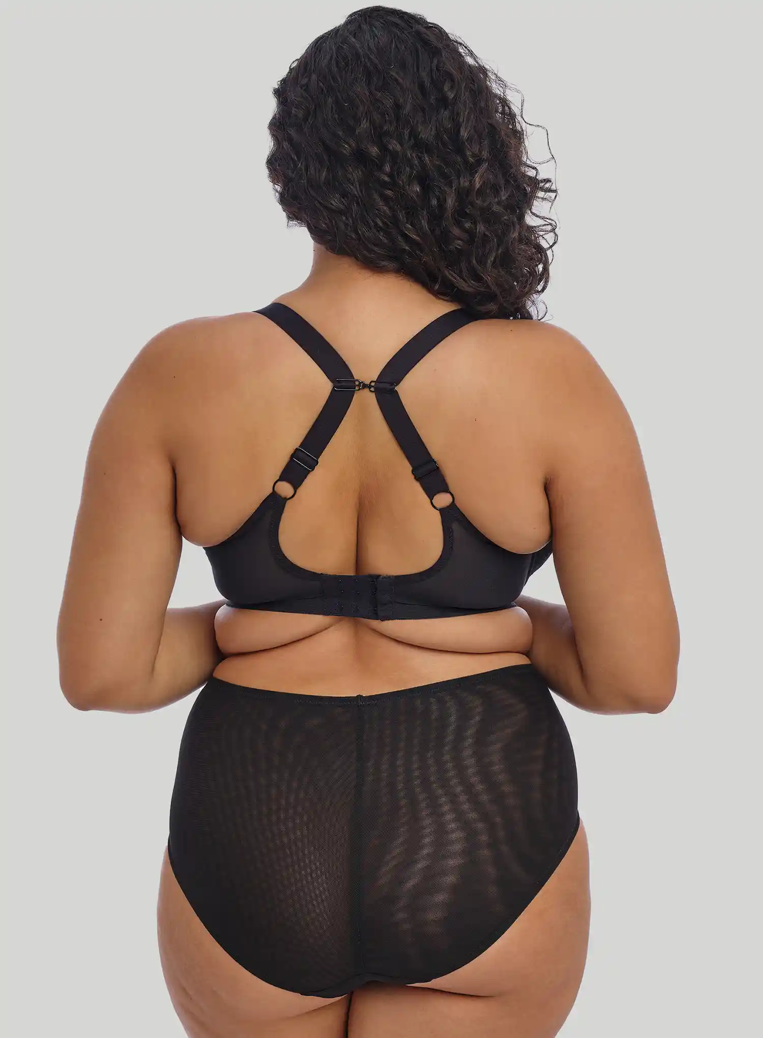 Elomi: Brianna Padded Half Cup Black - Image 3