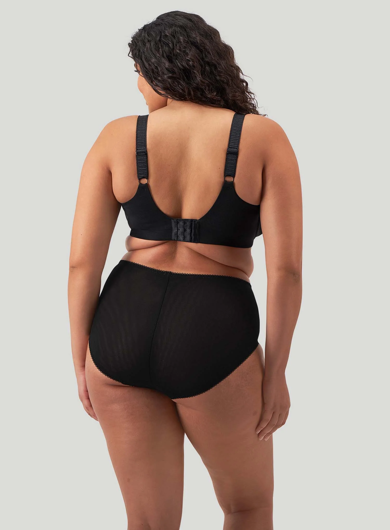 Elomi: Cate Allure Full Brief Black - Image 3