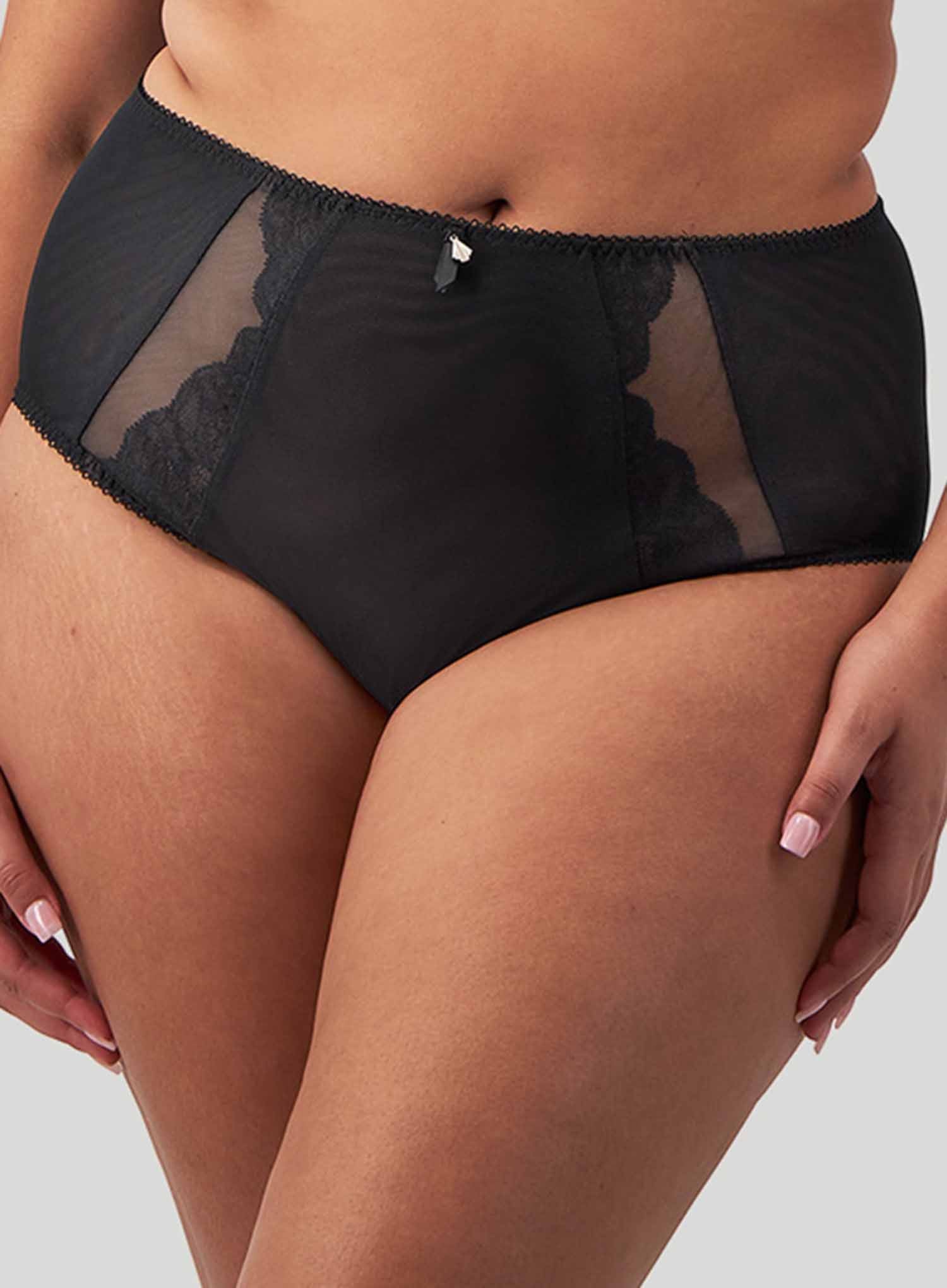 Elomi: Cate Allure Full Brief Black - Image 4