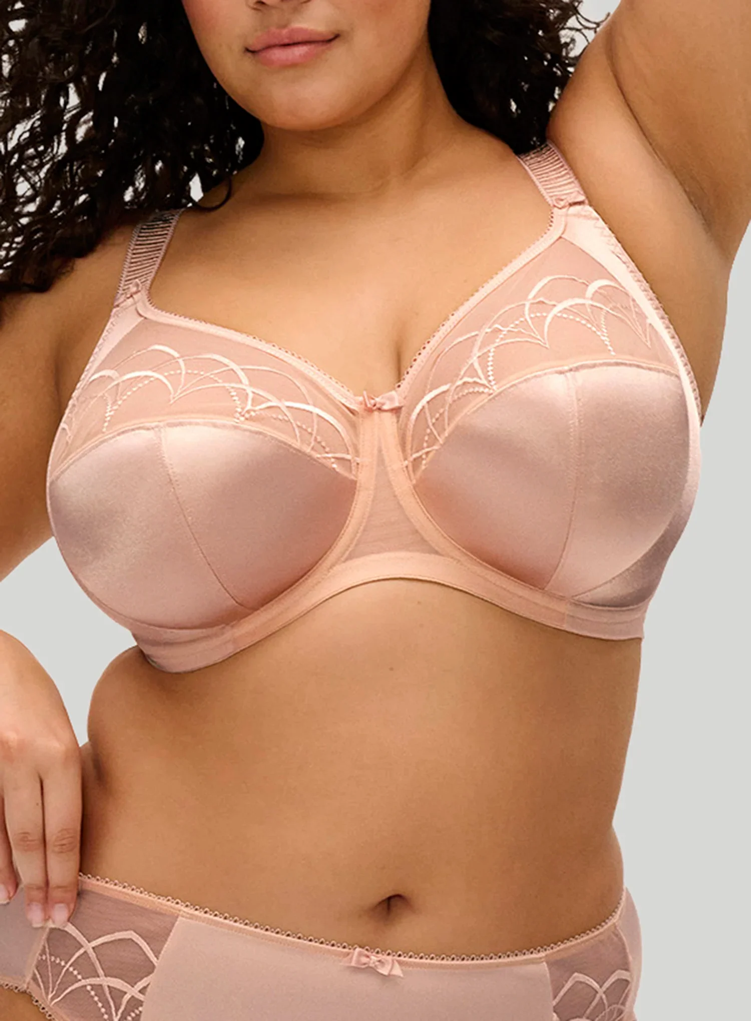 Elomi: Cate Underwired Full Cup Banded Bra Latte - Image 4