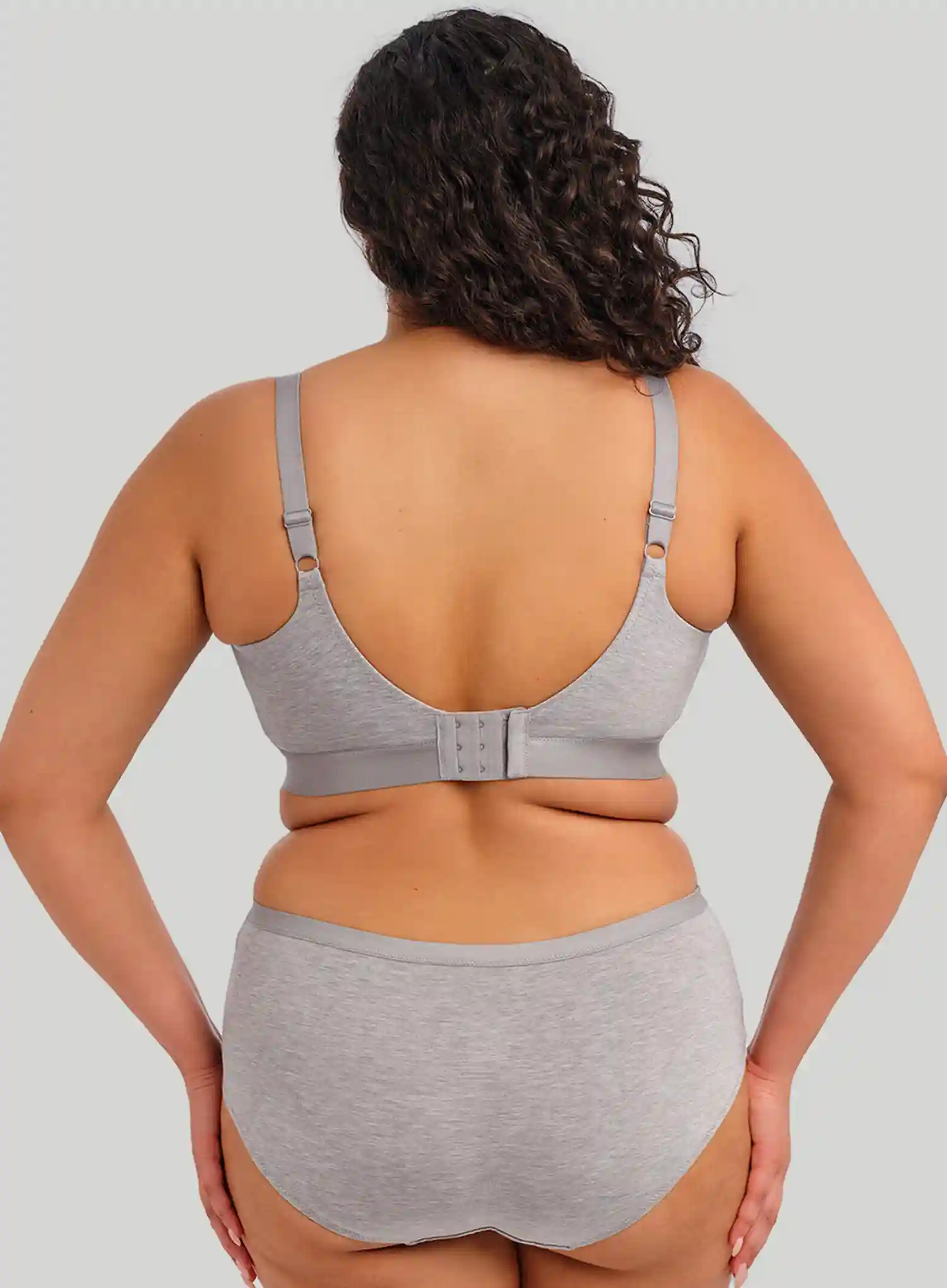 Elomi: Downtime Non Wired Bralette Grey Marl - Image 3