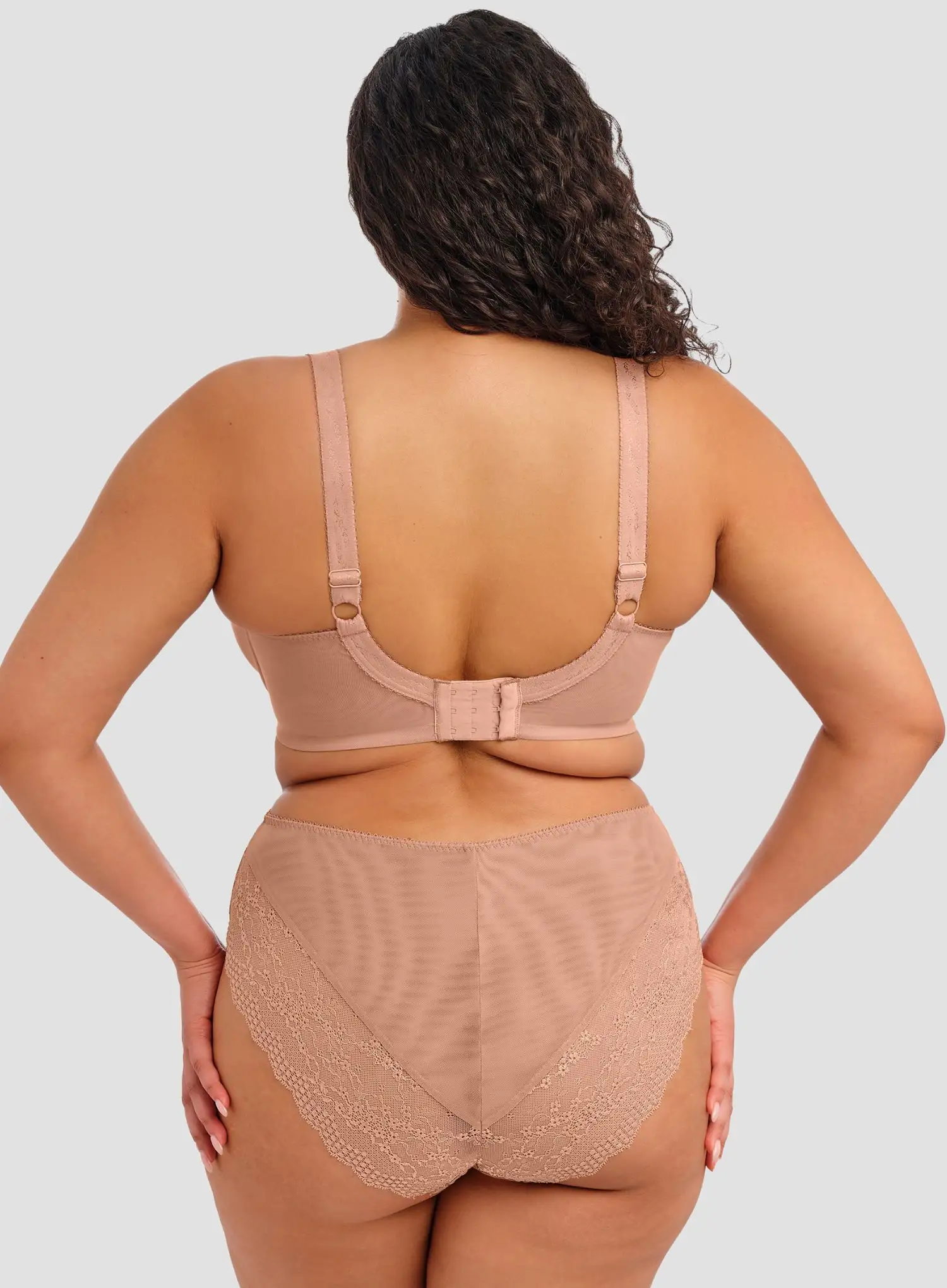 Elomi: Lucie Stretch Plunge Bra Mocha - Image 3
