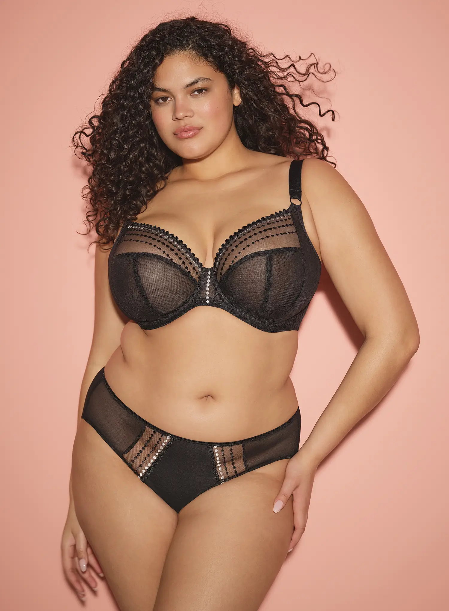 Elomi: Matilda Full Brief Black - Image 3