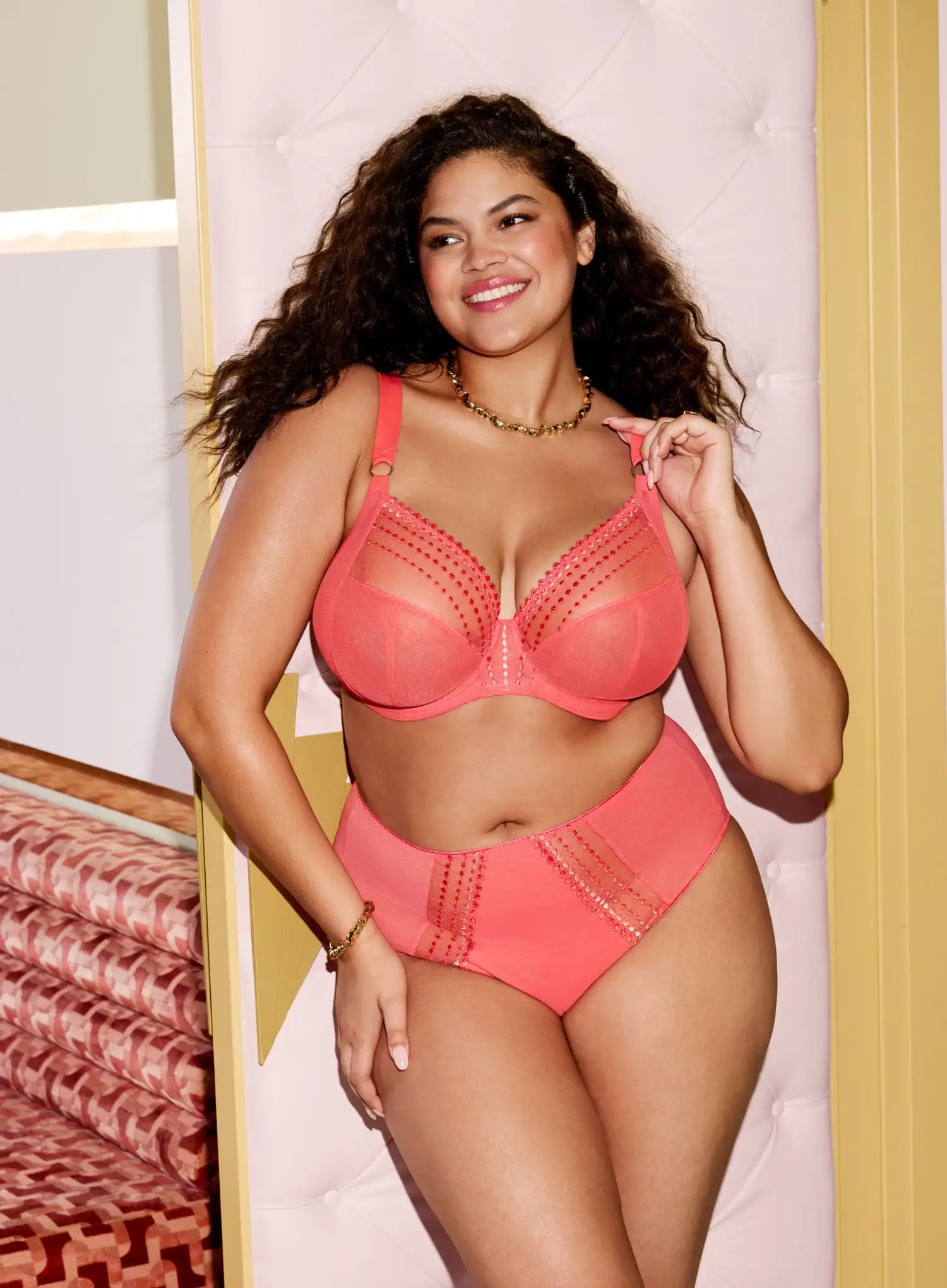 Elomi: Matilda Plunge Bra Sunset