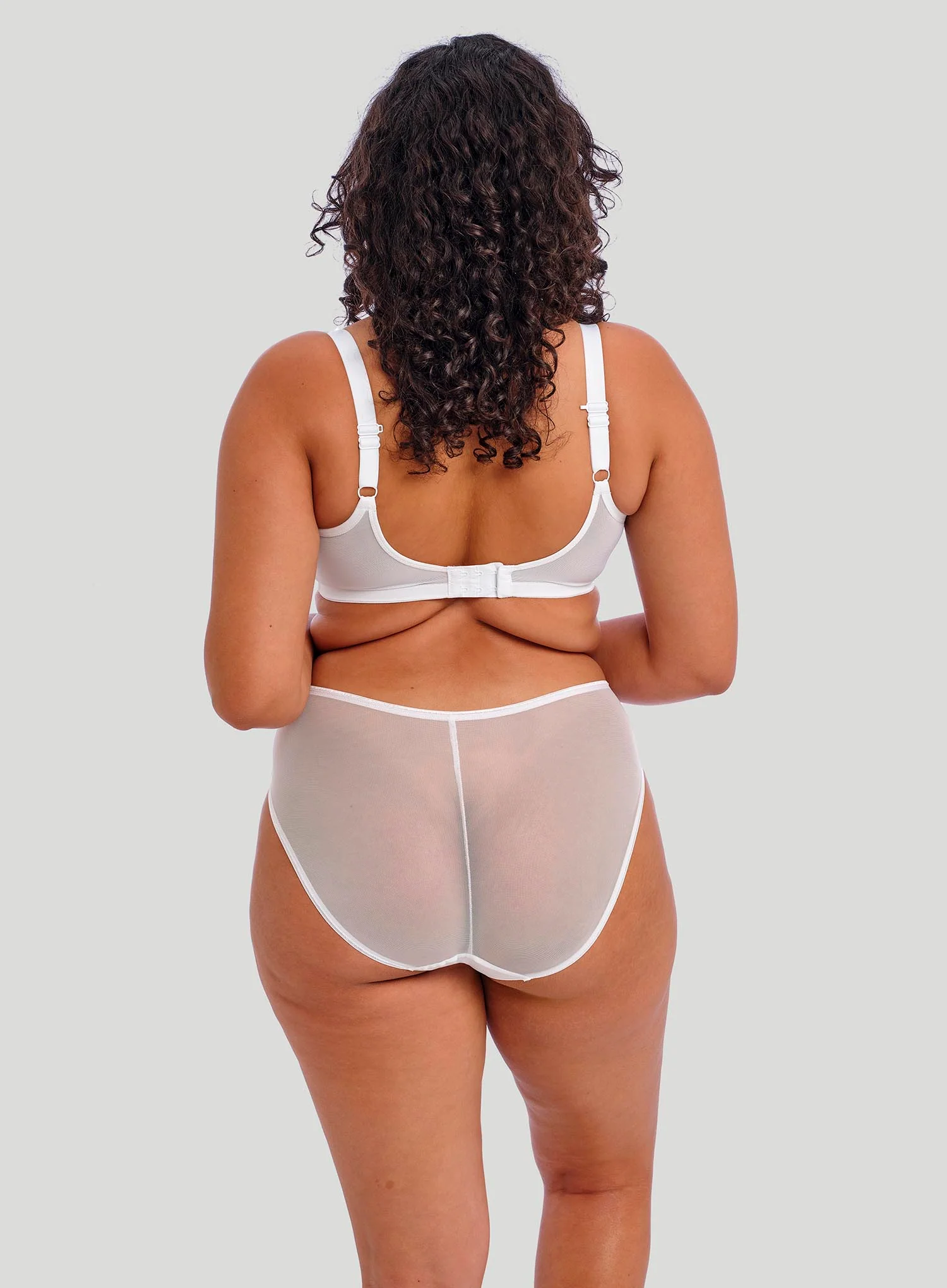 Elomi: Matilda Plunge Bra White - Image 3