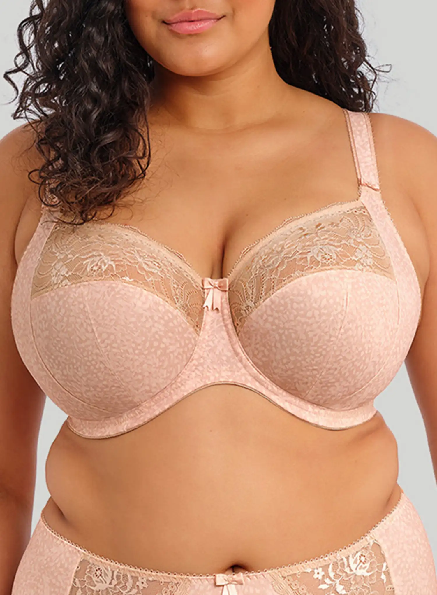 Elomi: Morgan Underwired Banded Bra Cameo Rose - Image 4