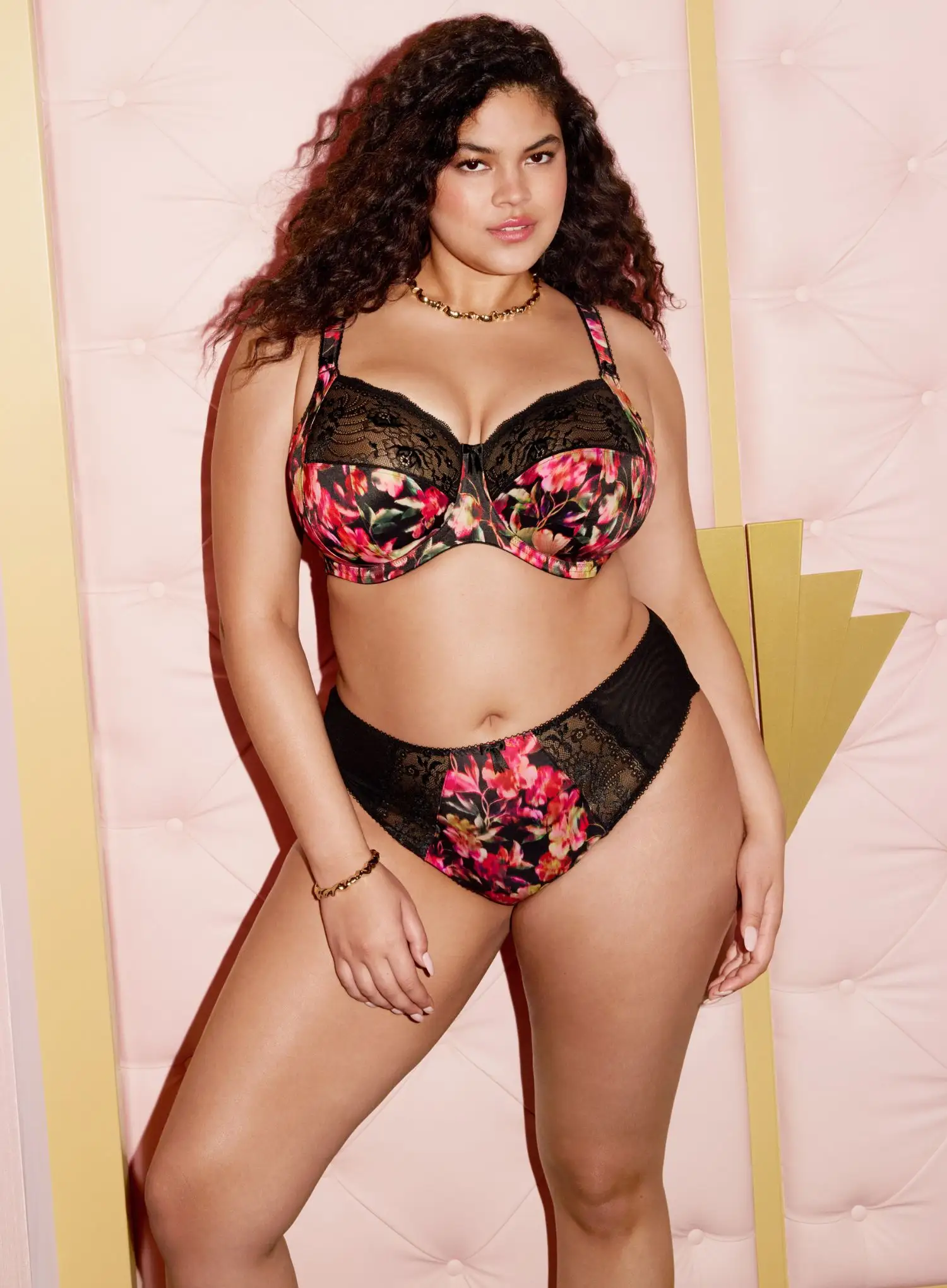 Elomi: Morgan Underwired Banded Bra Hot House