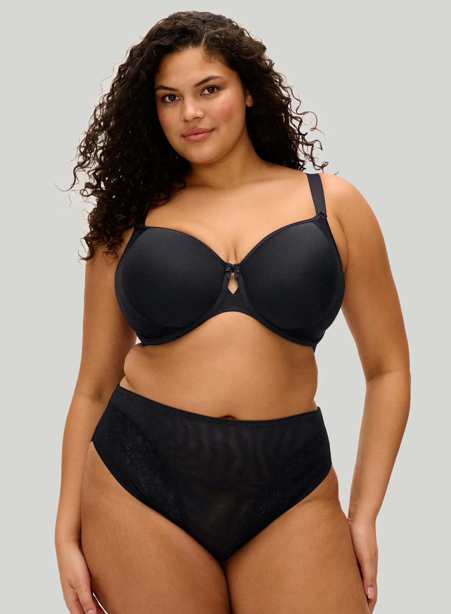 Elomi: Nerina Bandless Spacer Moulded Bra Black