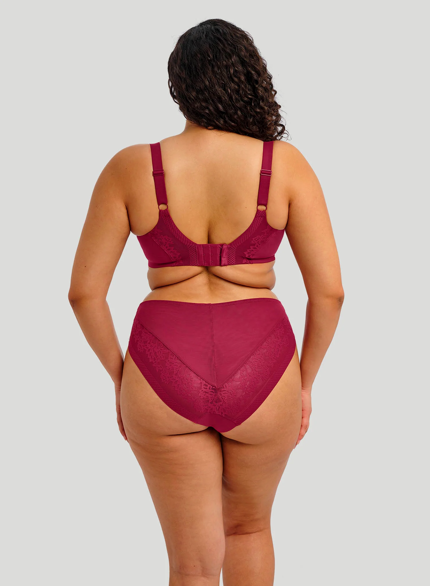 Elomi: Nerina Underwired Plunge Bra Rouge - Image 3