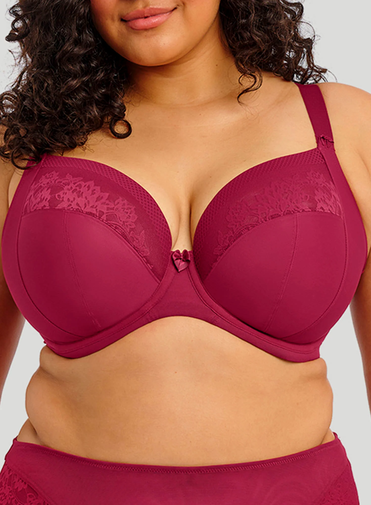 Elomi: Nerina Underwired Plunge Bra Rouge - Image 4