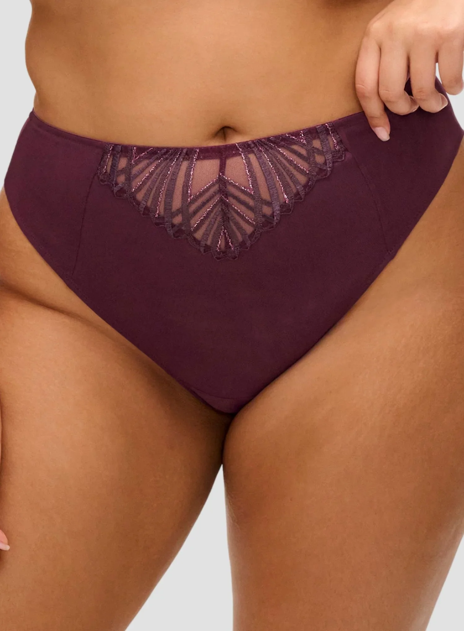 Elomi: PRE-ORDER: Reja Brazilian Brief Fig - Image 4
