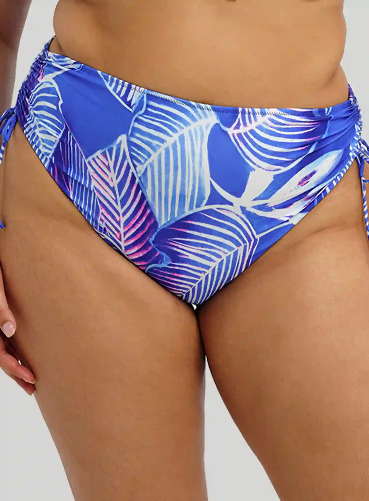 Elomi Swim: Maluku Island Adjustable Bikini Brief Atlantic - Image 3