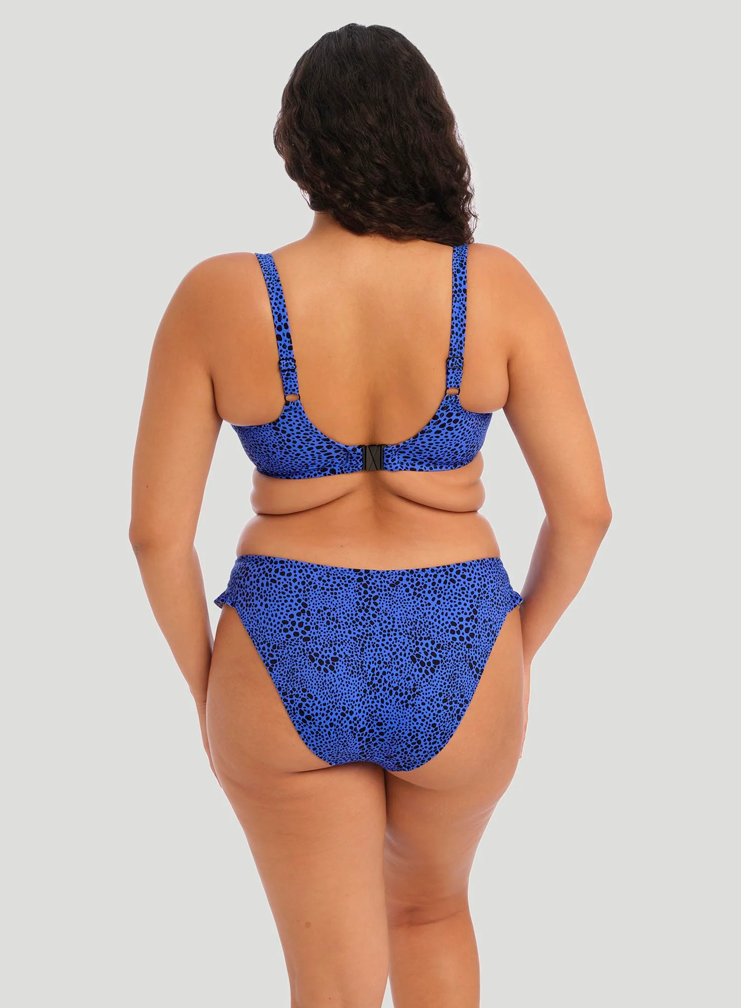 Elomi Swim: Pebble Cove High Leg Brief Blue - Image 3