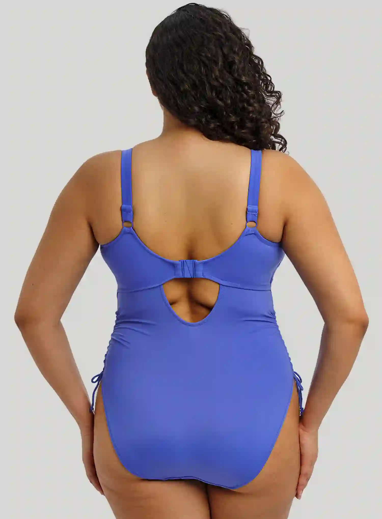 Elomi Swim: Plain Sailing Non Wired Swimsuit Azure - Image 2