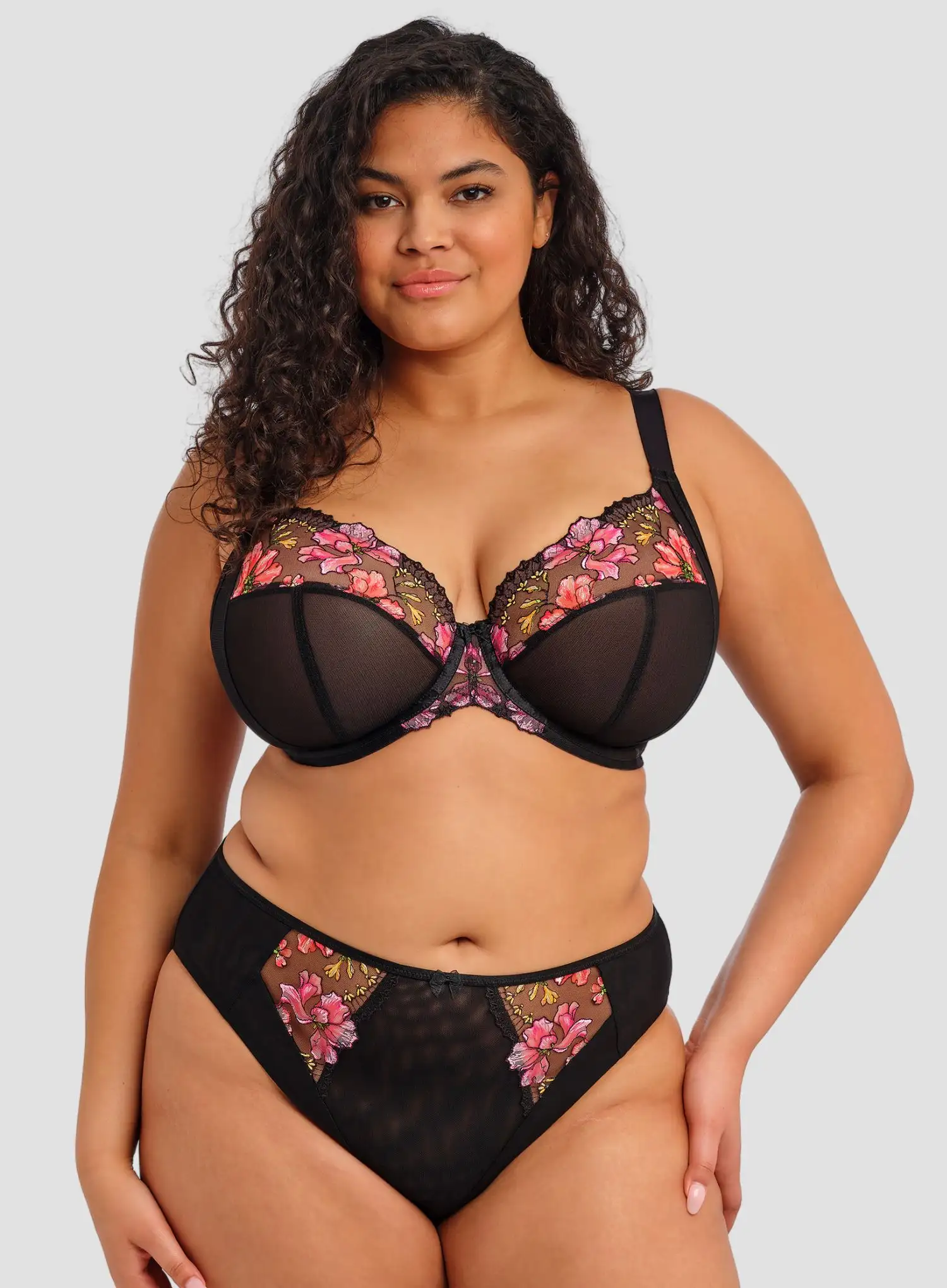 Elomi: Teagan Plunge Bra Rainbow - Image 2