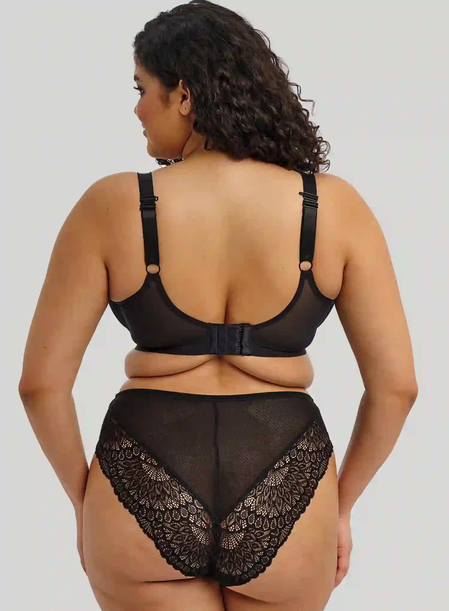 Elomi: Tiernie Brief Black - Image 2