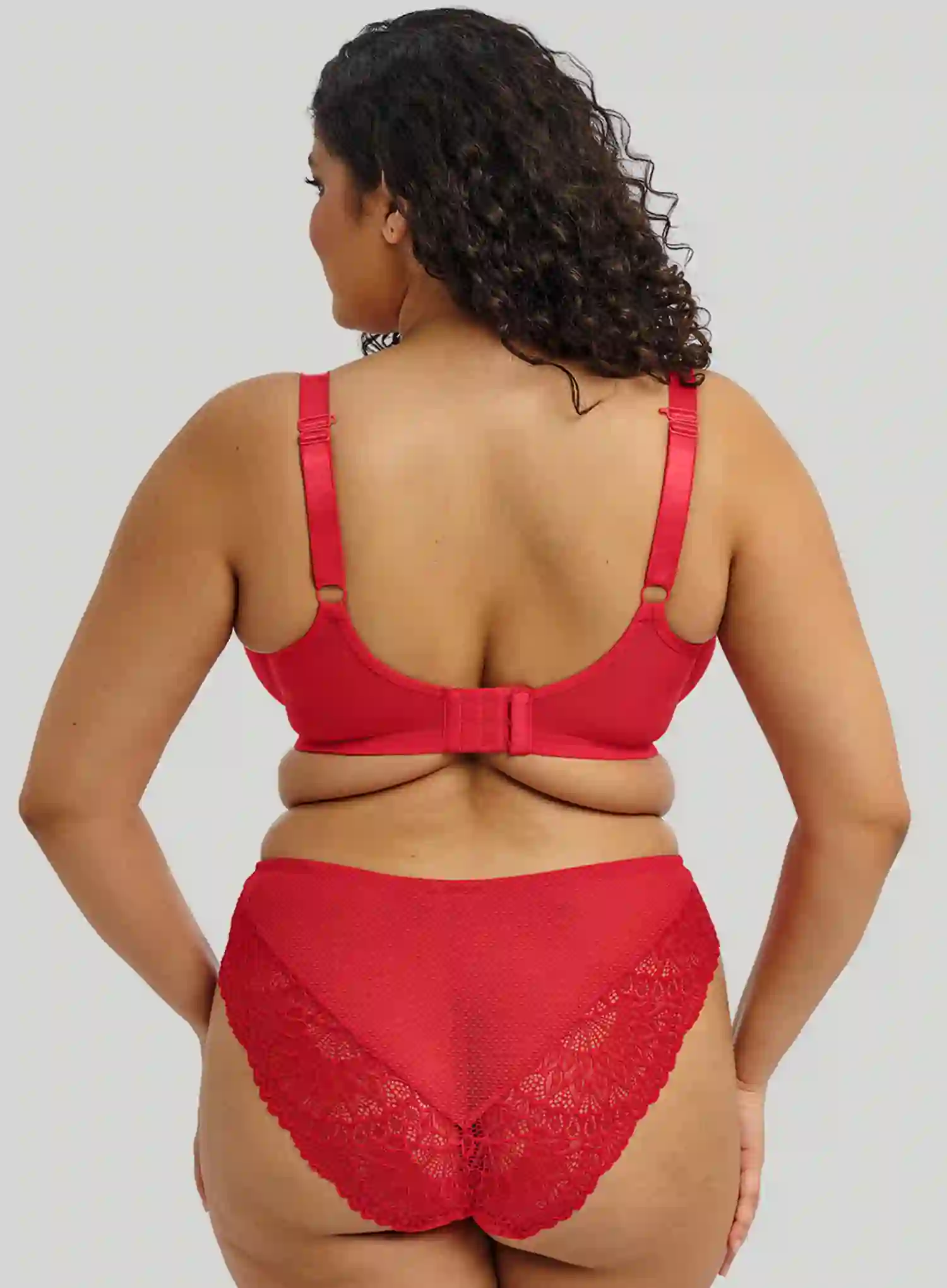 Elomi: Tiernie Brief Red - Image 2
