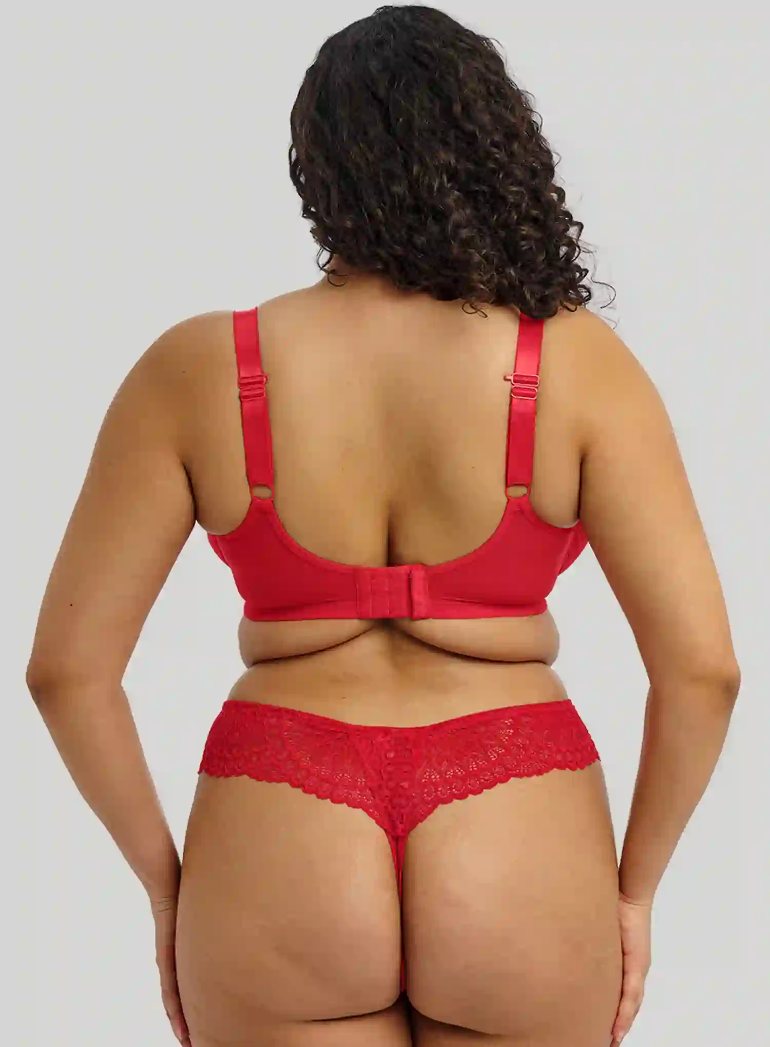 Elomi: Tiernie Thong Red - Image 2