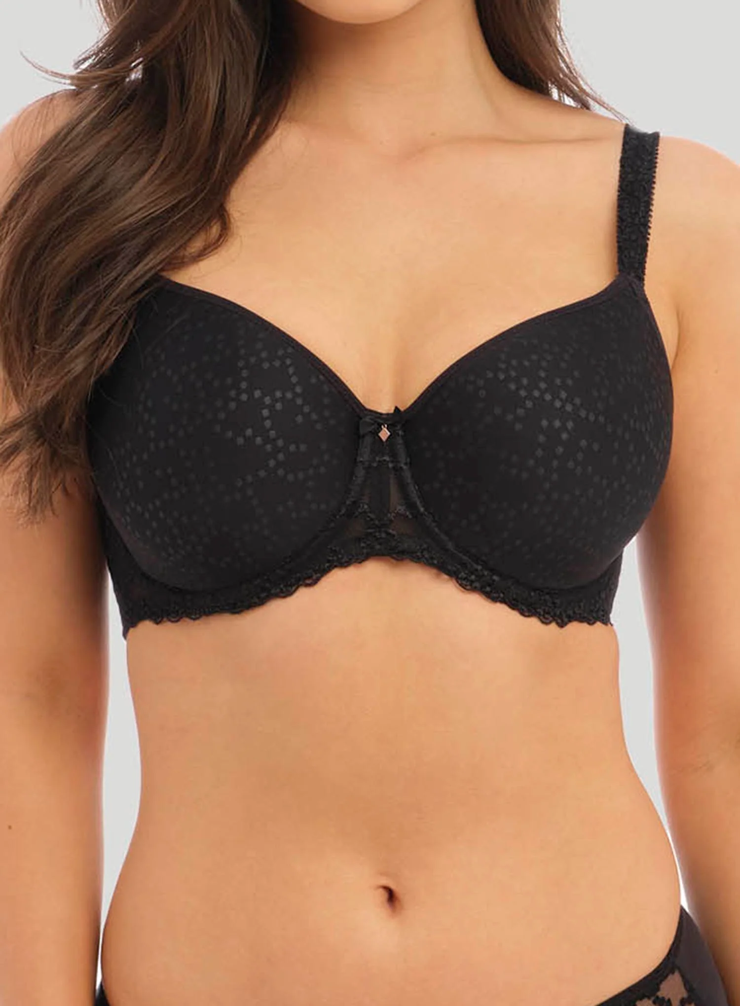 Fantasie: Ana Rebecca Moulded Spacer Full Cup Bra Black - Image 4