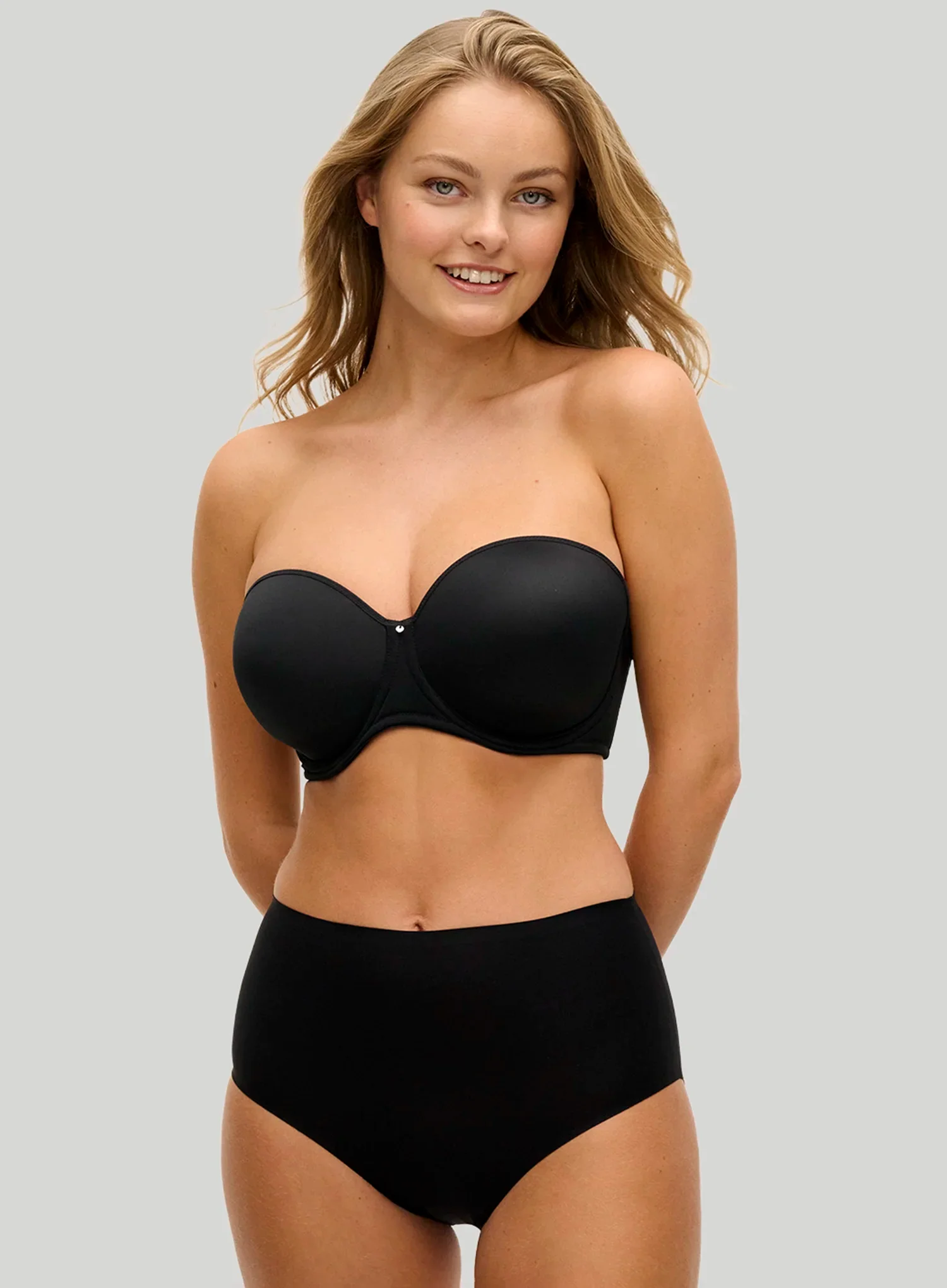 Fantasie: Aura Moulded Strapless Bra Black - Image 2