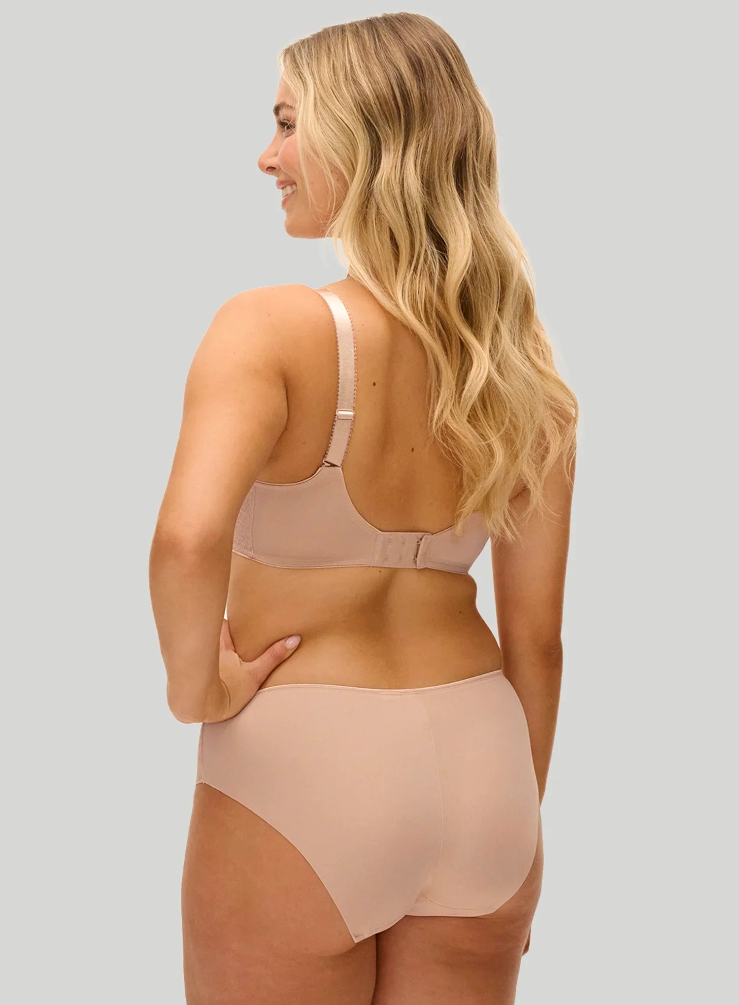 Fantasie: Envisage Underwired Full Cup Side Support Bra Natural Beige - Image 3