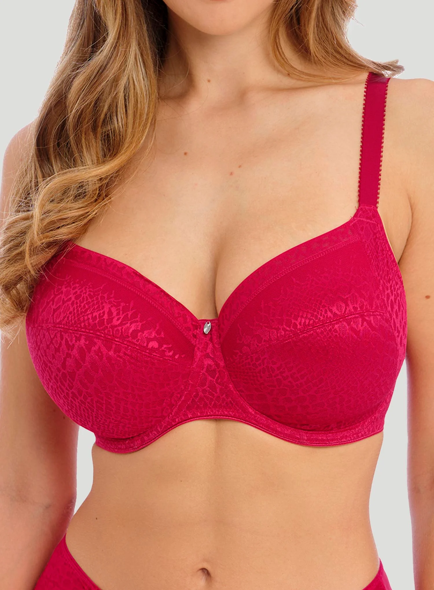 Fantasie: Envisage Underwired Full Cup Side Support Bra Raspberry - Image 2