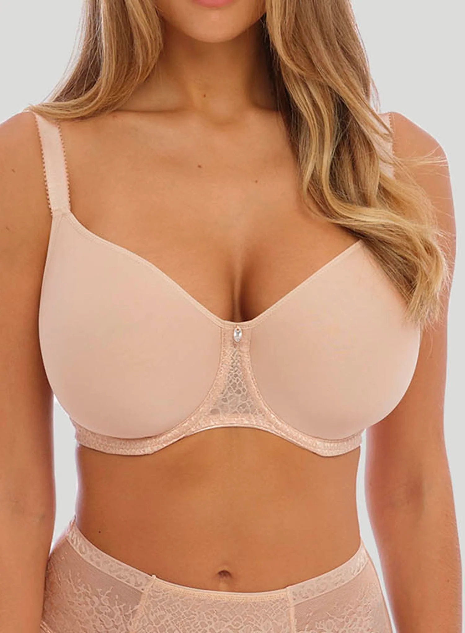 Fantasie: Envisage Underwired Moulded Spacer Bra Natural Beige - Image 4