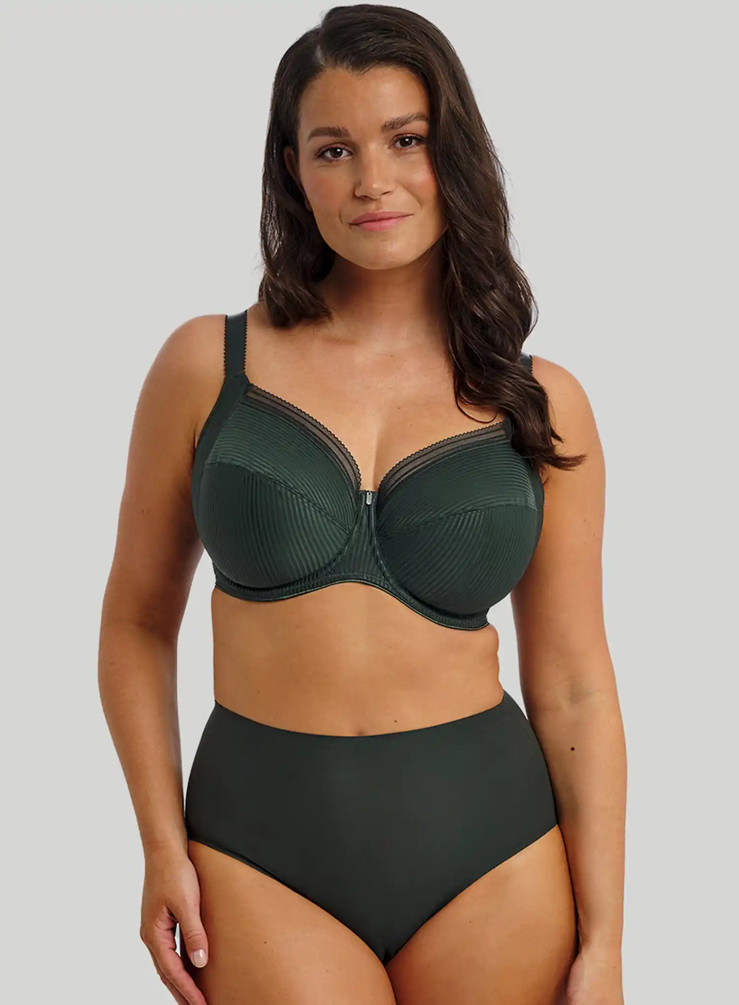 Fantasie: Fusion Full Cup Side Support Bra Evergreen - Image 2