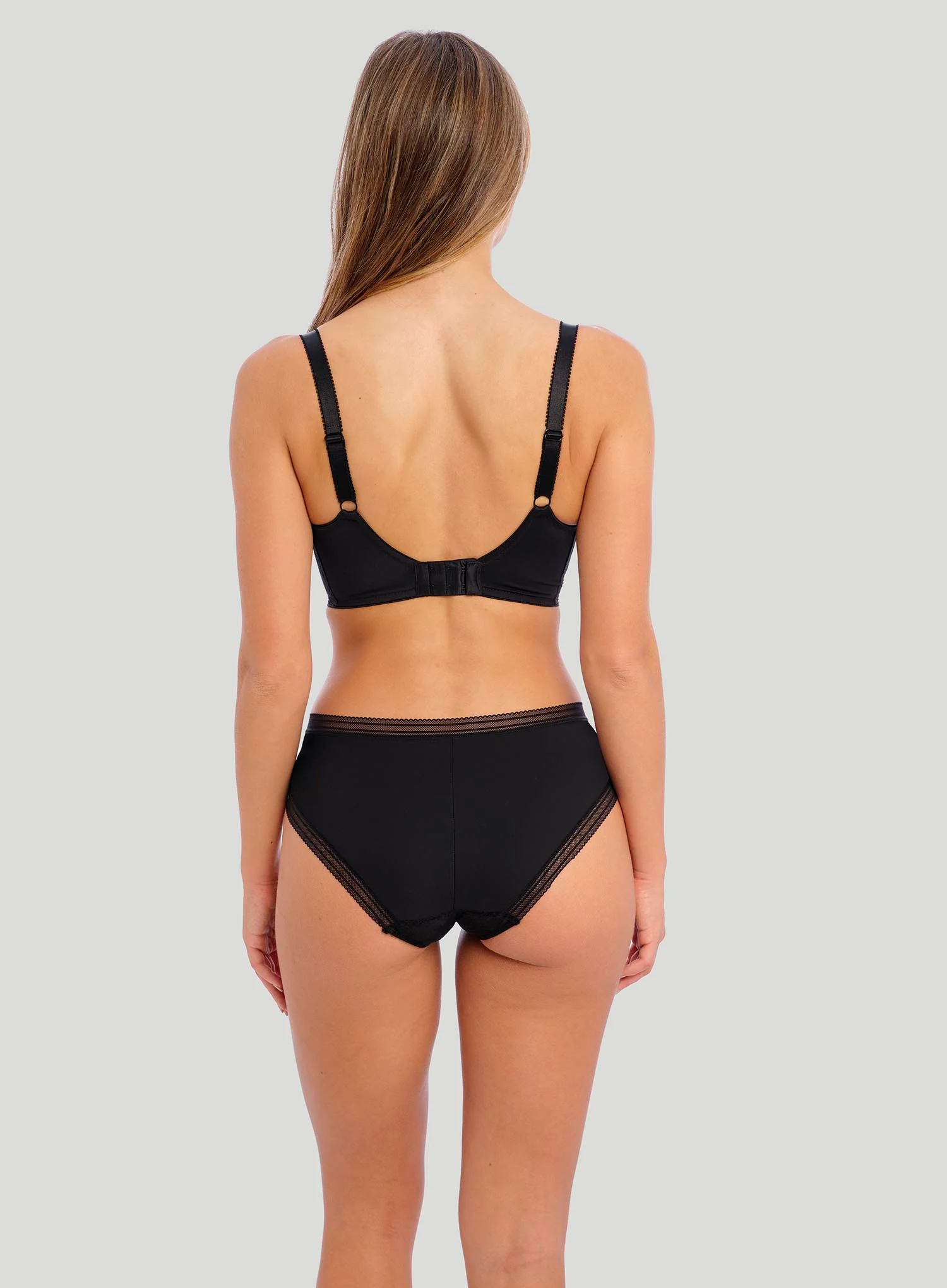 Fantasie: Fusion Lace Full Cup Side Support Bra Black - Image 3