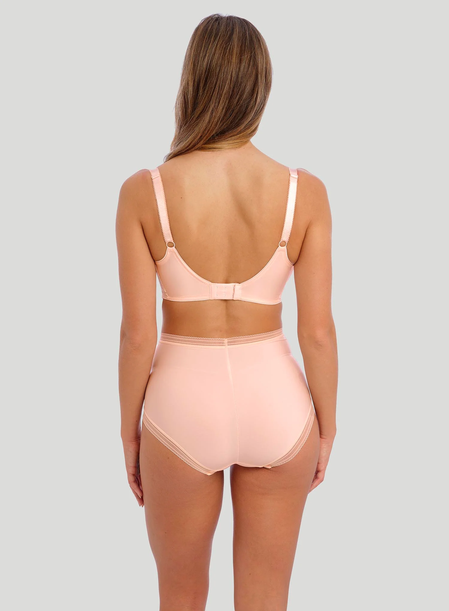 Fantasie: Fusion Lace Full Cup Side Support Bra Blush - Image 3