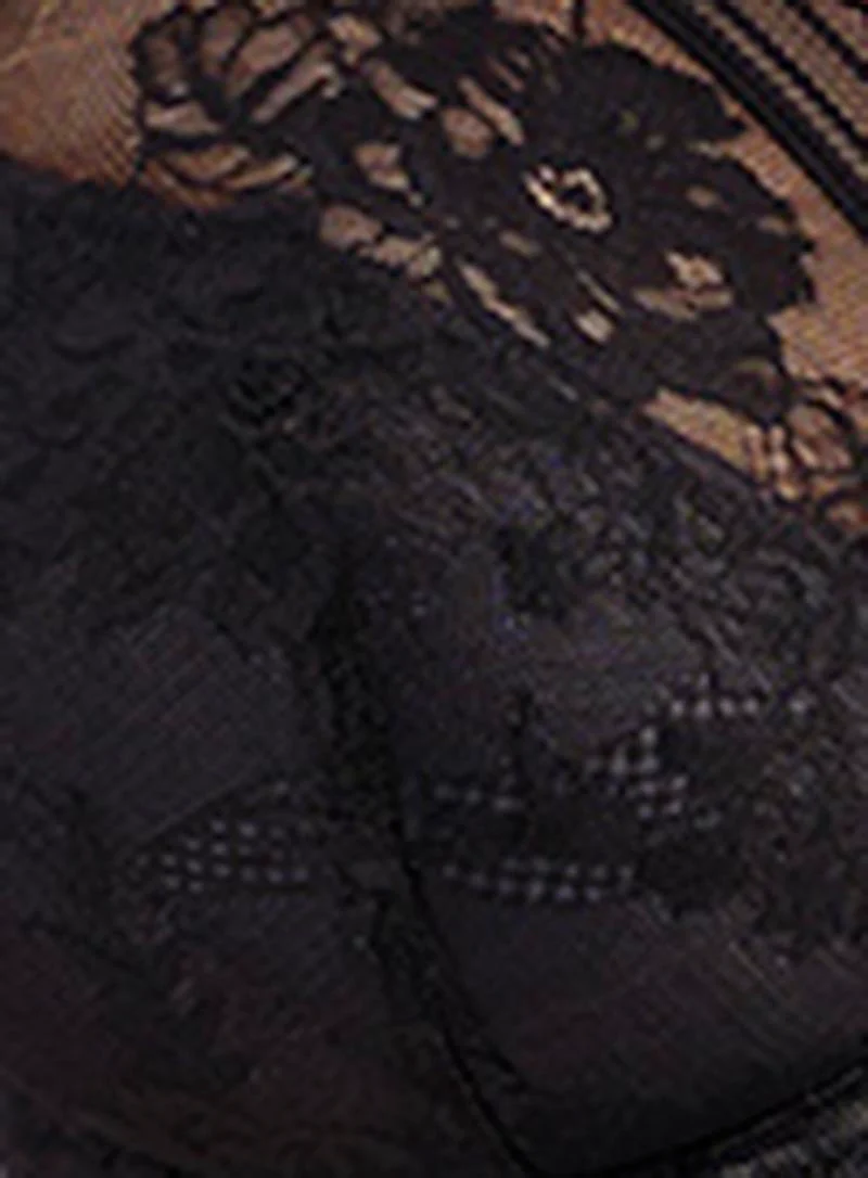 Fantasie: Fusion Lace Padded Plunge Bra Black - Image 5